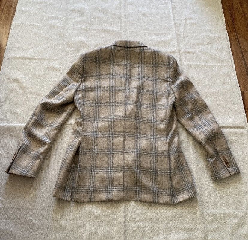 Tombolini Tombolini Wool Silk Blend Jacket Size 52L Size 52L - 9 Thumbnail