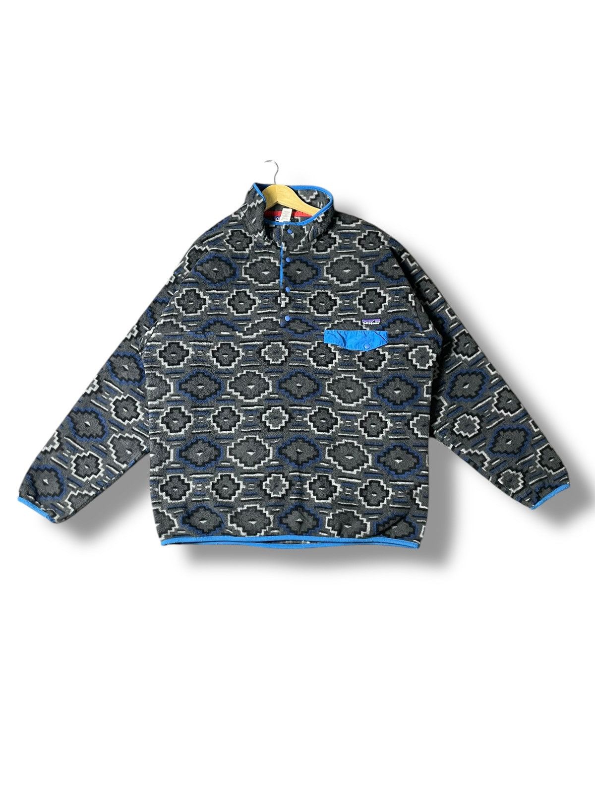 Patagonia Patagonia x Synchilla Snap Fleece Pullover Tribal (32) Size US L / EU 52-54 / 3 - 1 Thumbnail