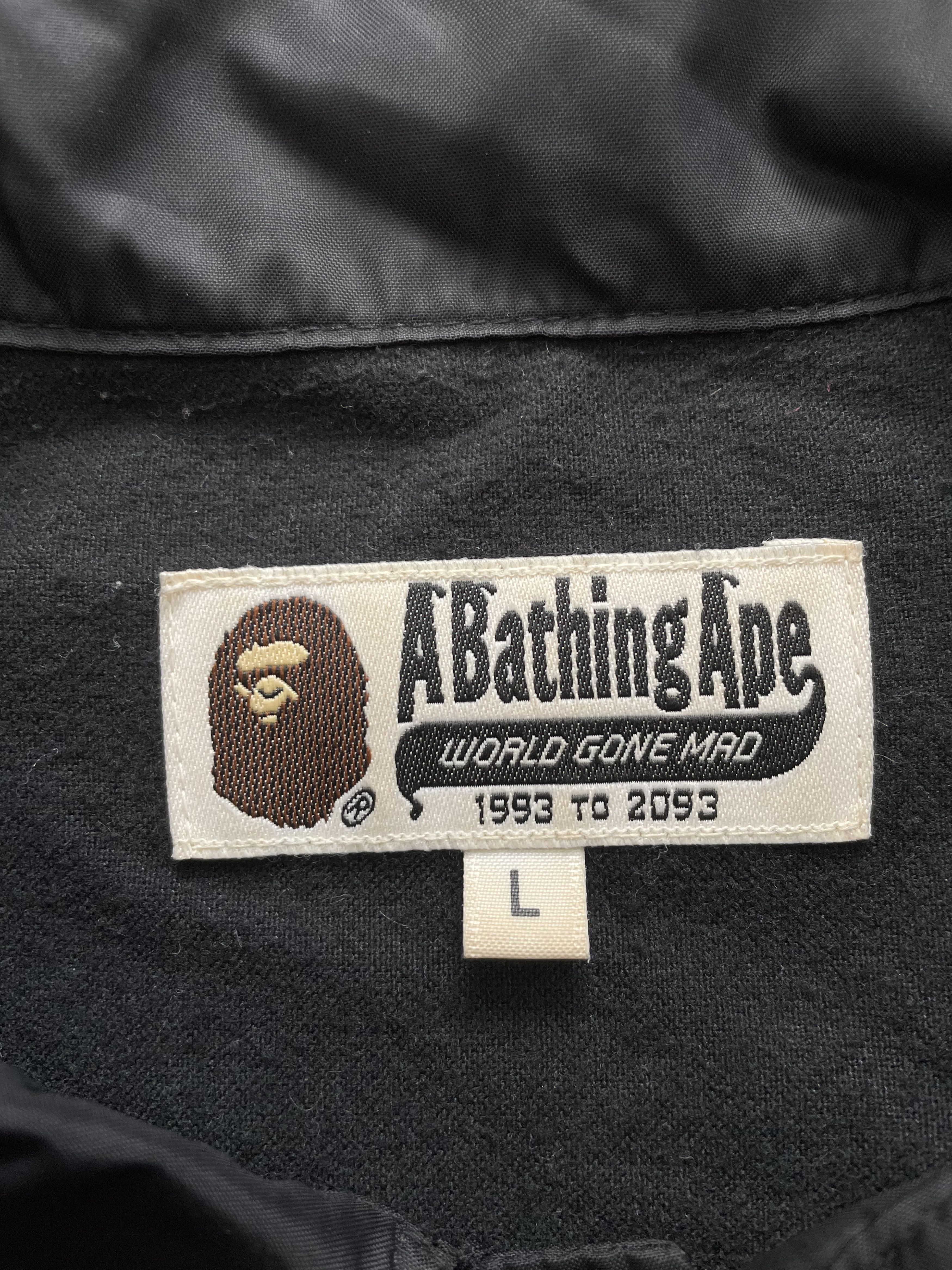 Bape A Bathing Ape Coaches Jacket Size US L / EU 52-54 / 3 - 6 Thumbnail