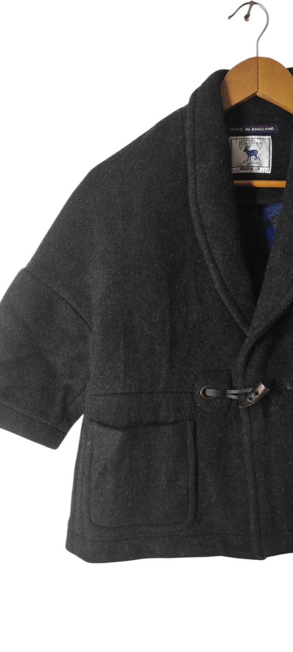 Designer HILLTOP BRAND MADE IN ENGLAND WOOL CASHMERE JACKET Size M / US 6-8 / IT 42-44 - 4 Thumbnail