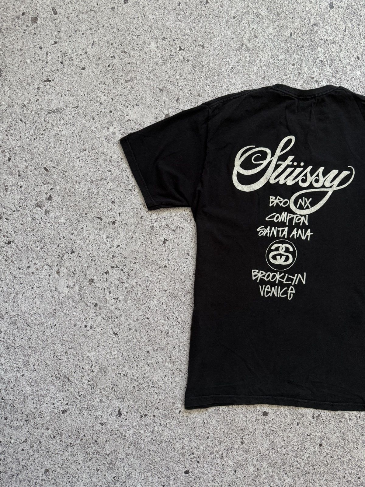 Stussy × Vintage Vintage 90’s Stussy Cityes Tokyo Made In USA Tee Y2K Hype Size US L / EU 52-54 / 3 - 7 Thumbnail
