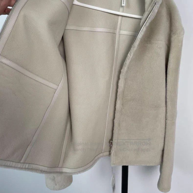 Hermes Hermes Cashmere coat, white Size XS / US 0-2 / IT 36-38 - 3 Thumbnail