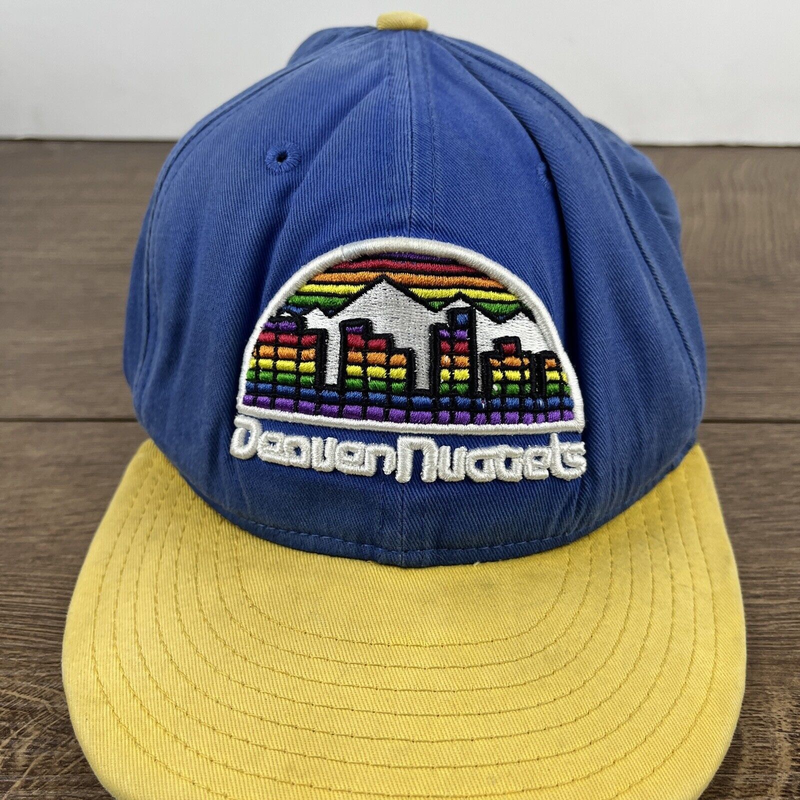 New Era Denver Nuggets Hat New Era 9FIFTY Snapback Blue Hat Adjustab Size ONE SIZE - 6 Thumbnail