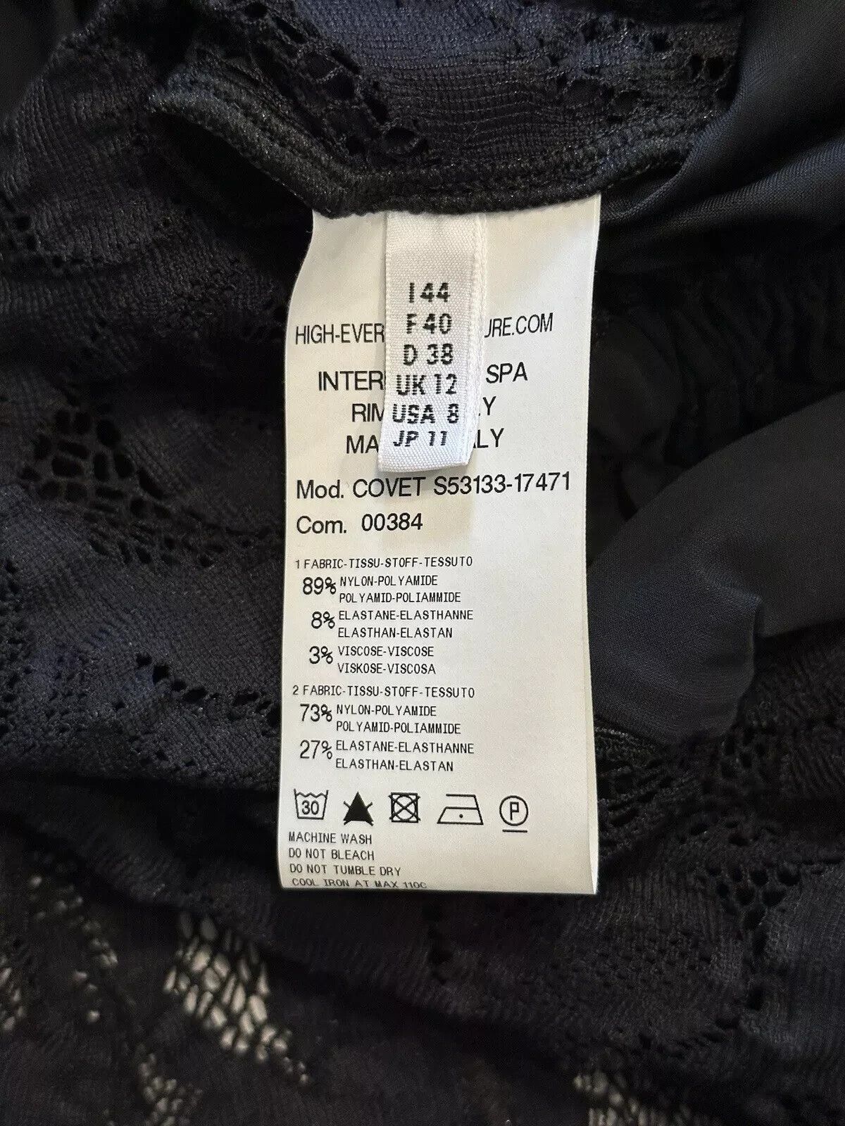Other High Everyday Couture Gepur Back Tech Nylon Top Womens Size M / US 6-8 / IT 42-44 - 14 Thumbnail
