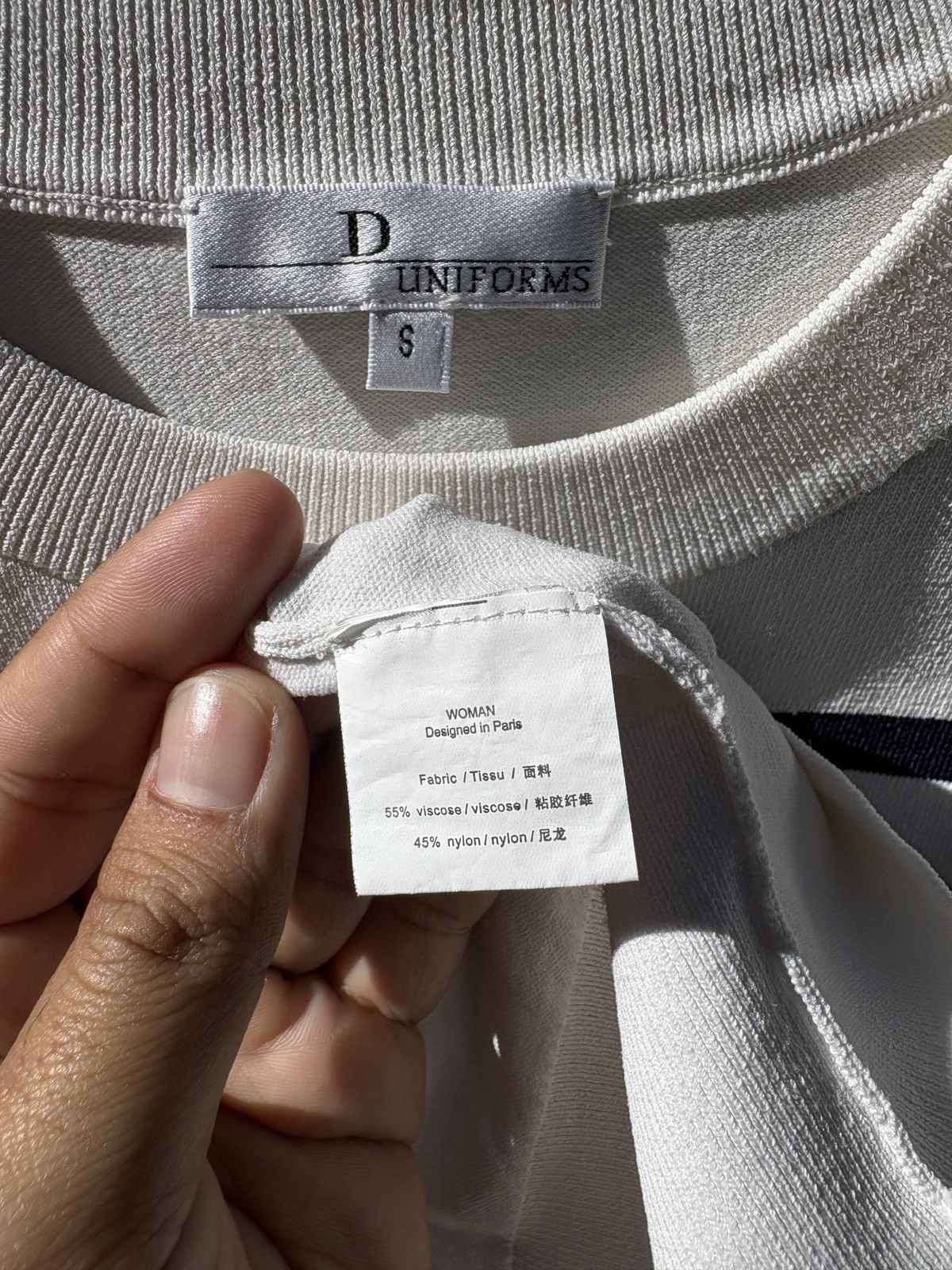 Dior CD Christian Dior uniform staff blouse Size S / US 4 / IT 40 - 11 Thumbnail