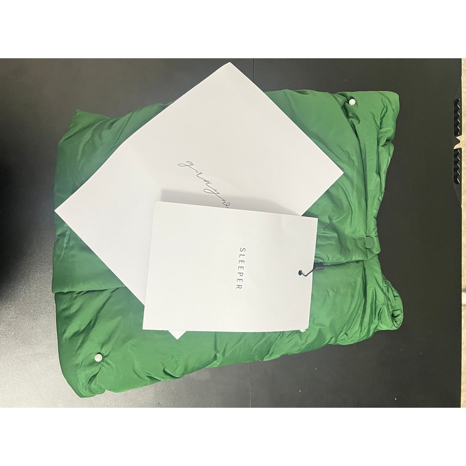 Sleeper NWT SLEEPER Puffer Jacket in Green with Pearl - Size S/M Size S / US 4 / IT 40 - 7 Thumbnail