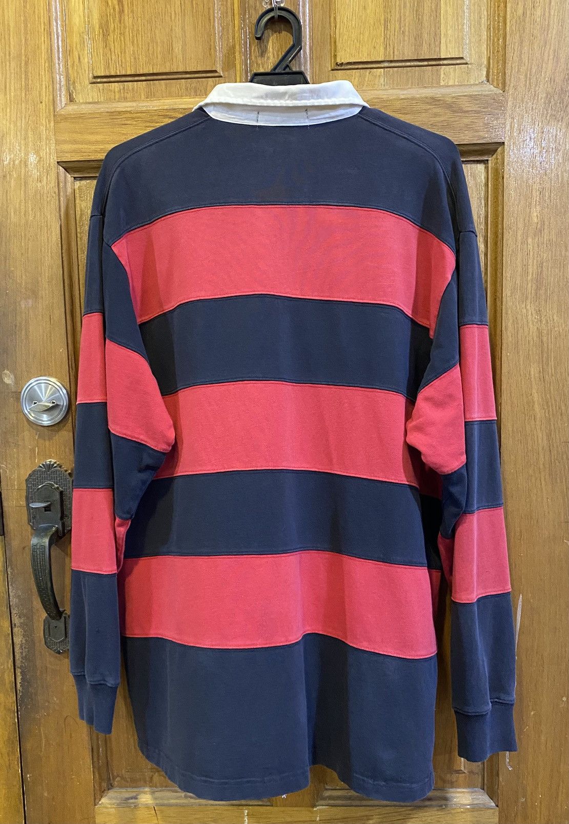 Polo Ralph Lauren Polo Ralph Lauren Striped Rugby Shirt Size US M / EU 48-50 / 2 - 2 Thumbnail