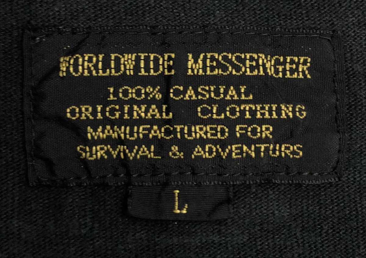 Vintage Vintage MSGR Worldwide Messenger Luv T-Shirt Size US L / EU 52-54 / 3 - 10 Thumbnail