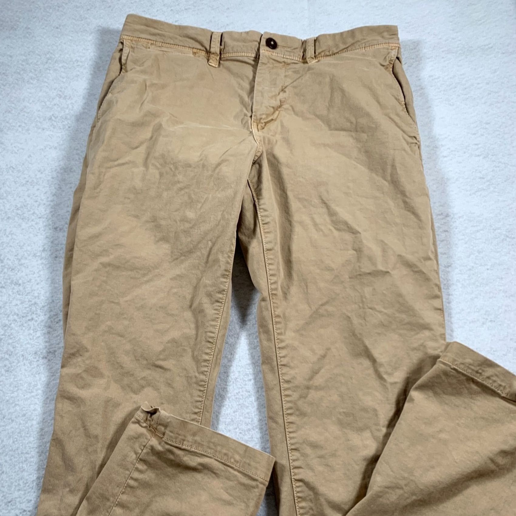 Vintage Cabela's Pants Womens 8 Brown Field Pant Double Knee Workwear Carpenter Cotton Mens? Size 30" / US 8 / IT 44 - 2 Thumbnail
