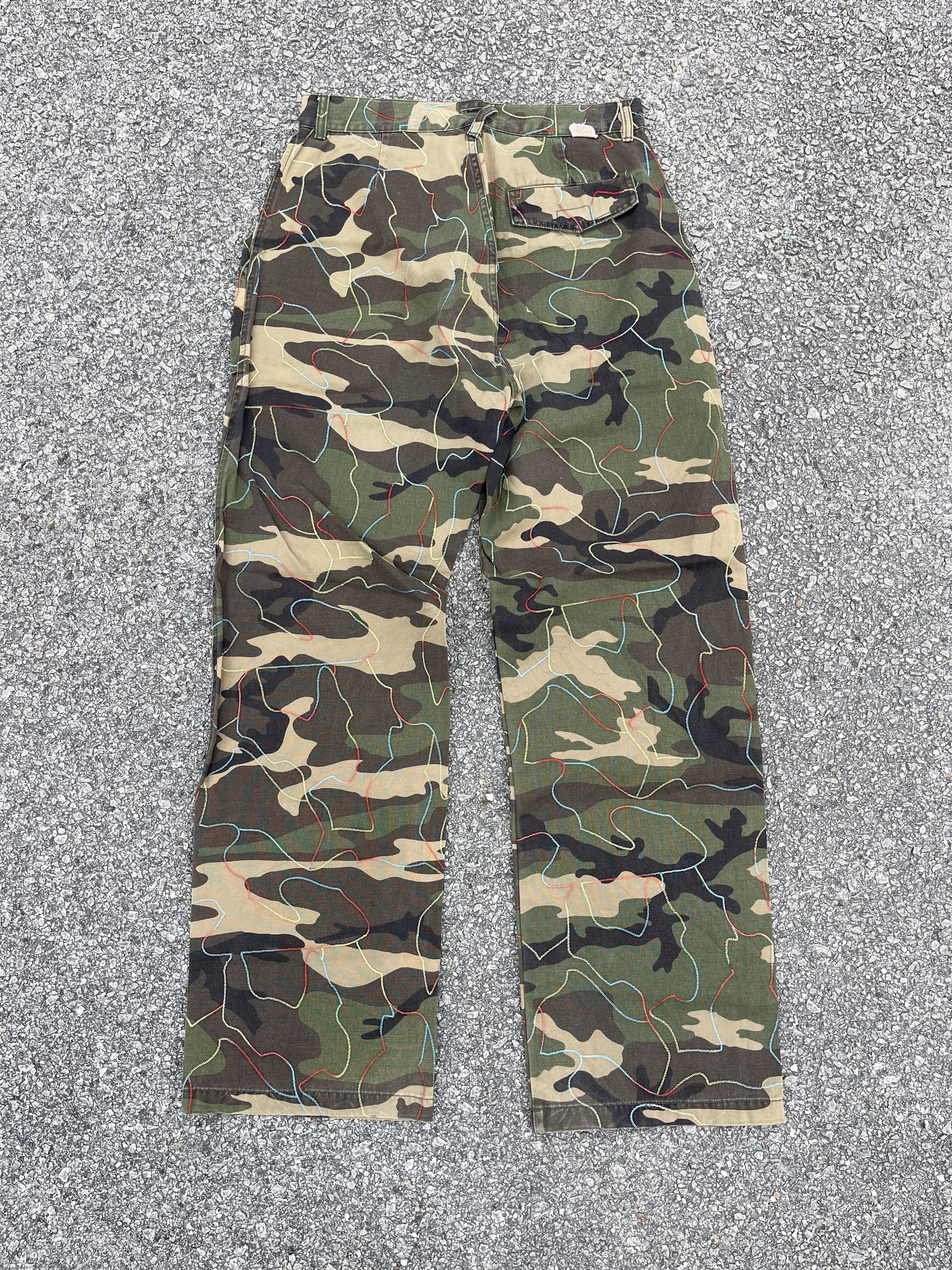 55DSL × Le Grande Bleu (L.G.B.) Army Camouflage Cargo Rainbow Embroidery Stitching Size US 30 / EU 46 - 16 Thumbnail
