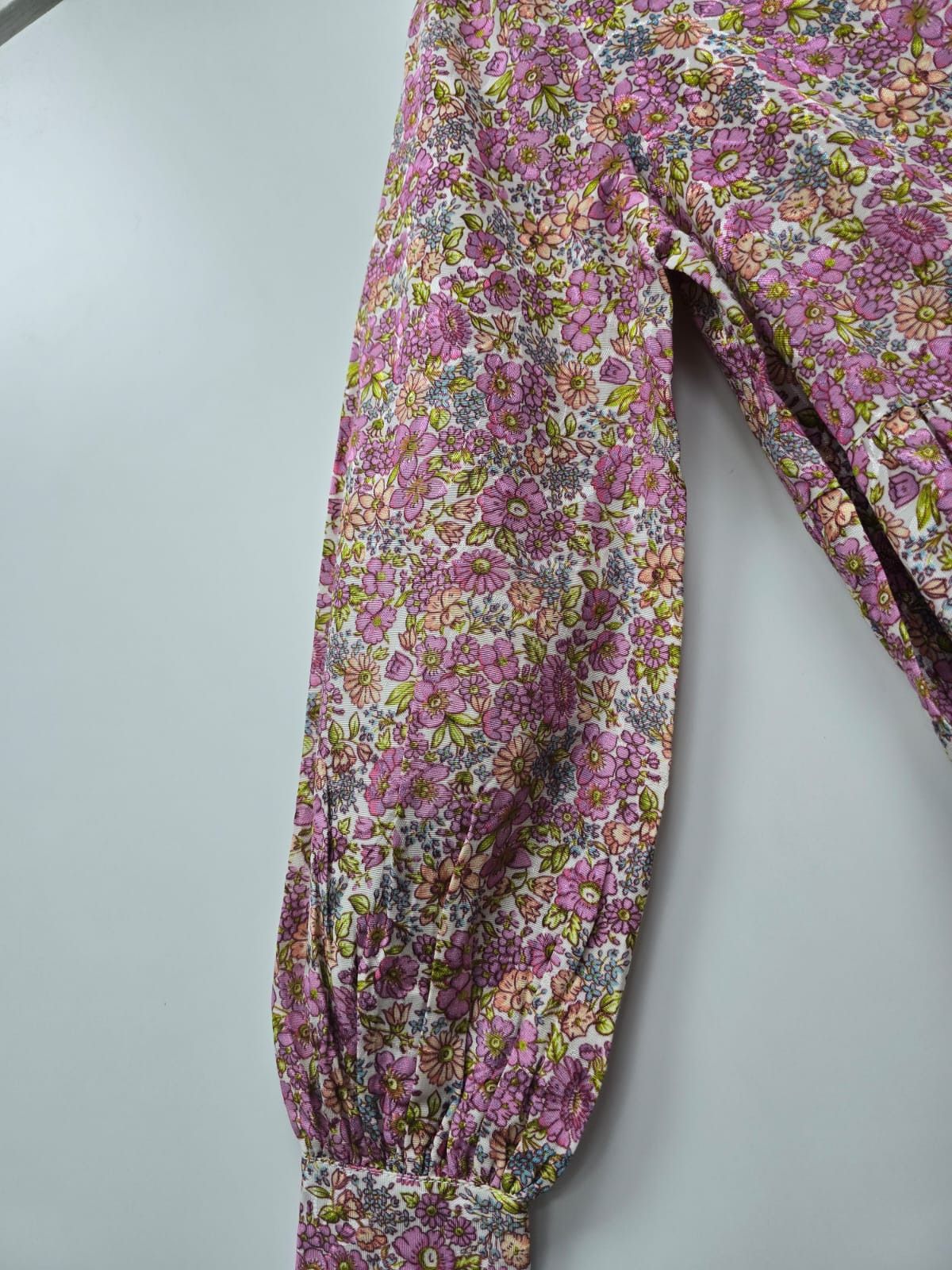 Other By Timo Floral Print High Neck Smock Dress Size S / US 4 / IT 40 - 5 Thumbnail