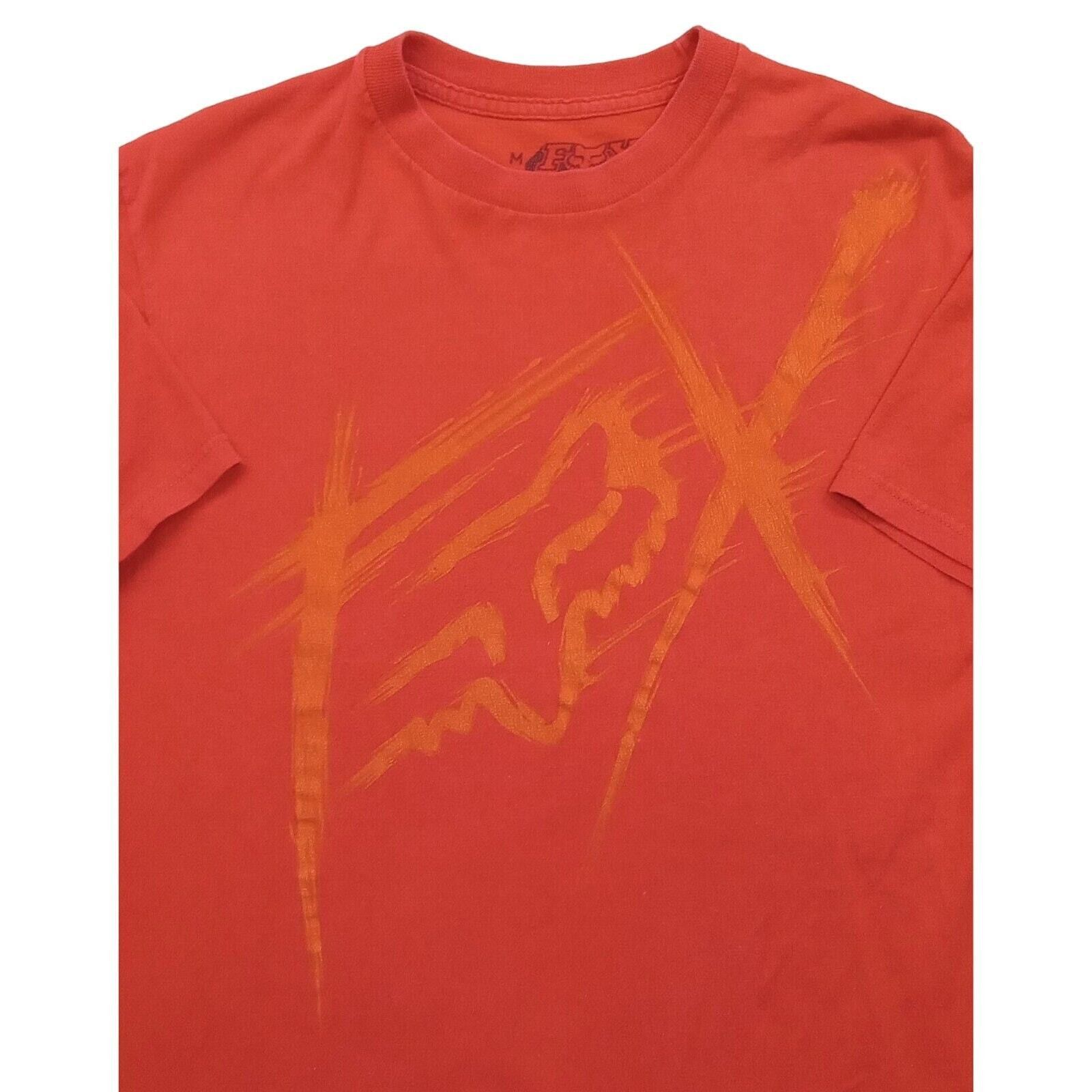 Fox Racing Fox Racing T-Shirt M Men's Motocross Pullover Short Sleeve Size US M / EU 48-50 / 2 - 4 Thumbnail