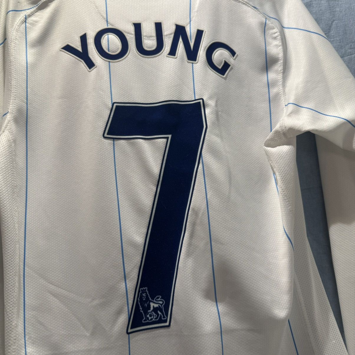 Nike Aston Villa 08/09 player issue L/S away shirt #7 Young Size US S / EU 44-46 / 1 - 4 Thumbnail