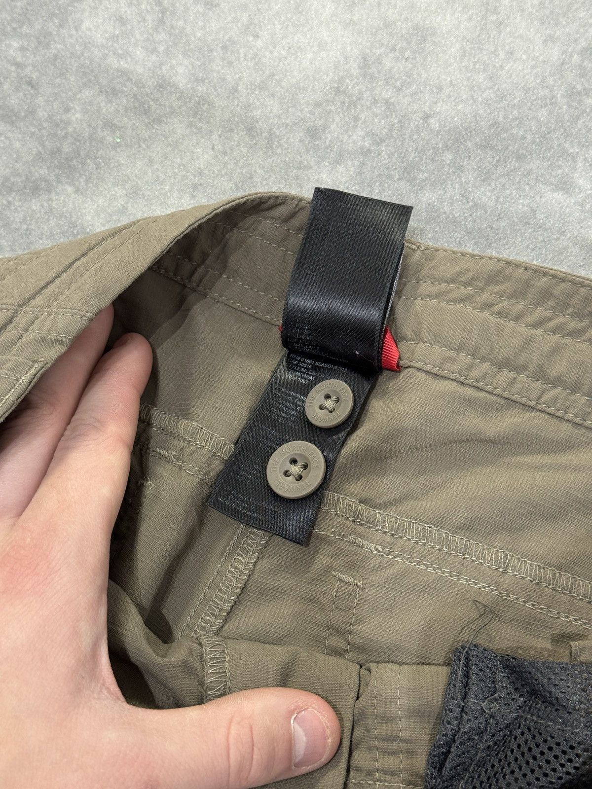 The North Face Khaki gorpcore pants the north face trekking outdoor life Size 30" / US 8 / IT 44 - 8 Thumbnail