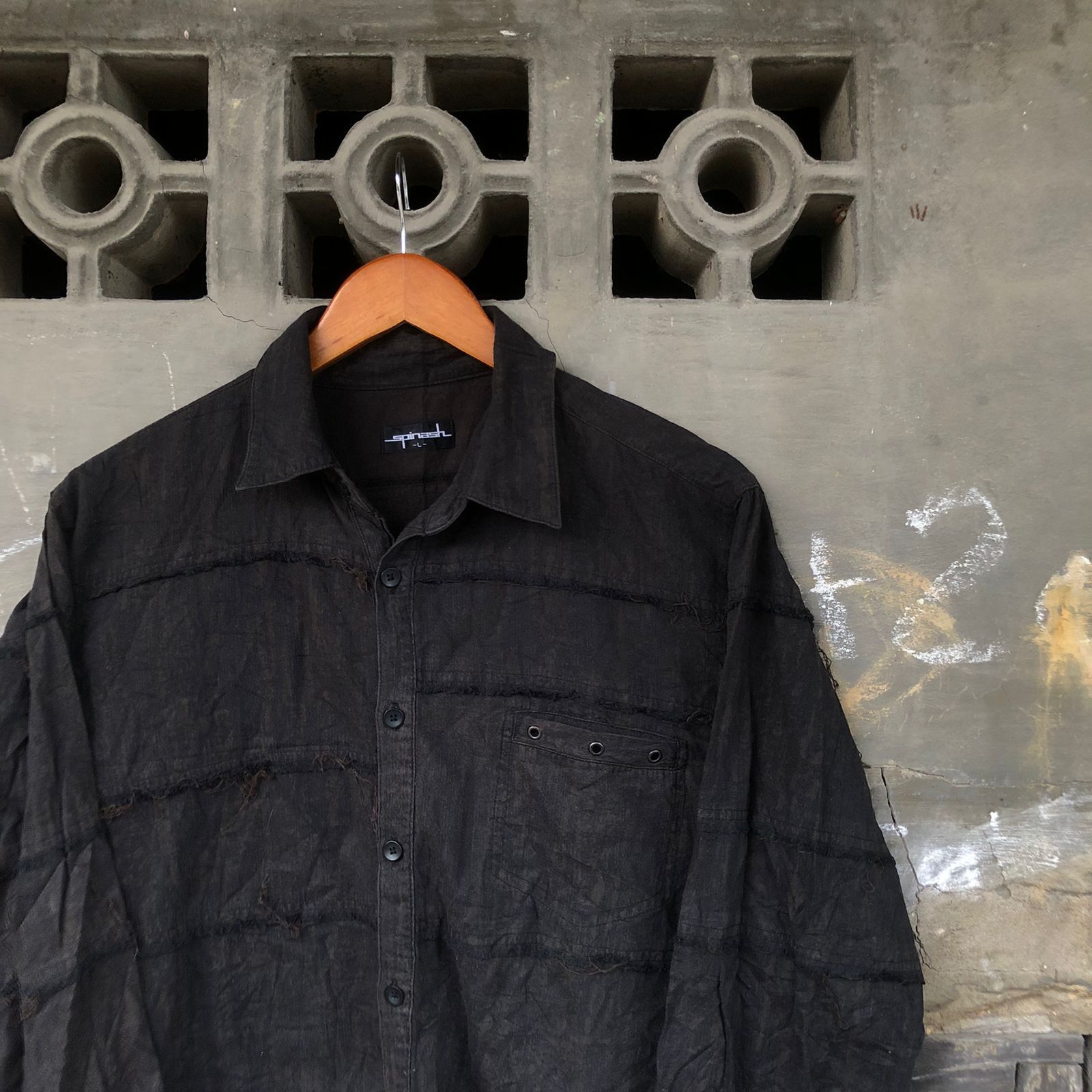 If Six Was Nine × Le Grande Bleu (L.G.B.) × Seditionaries Spinash Hagi Shirt Size US L / EU 52-54 / 3 - 1 Thumbnail