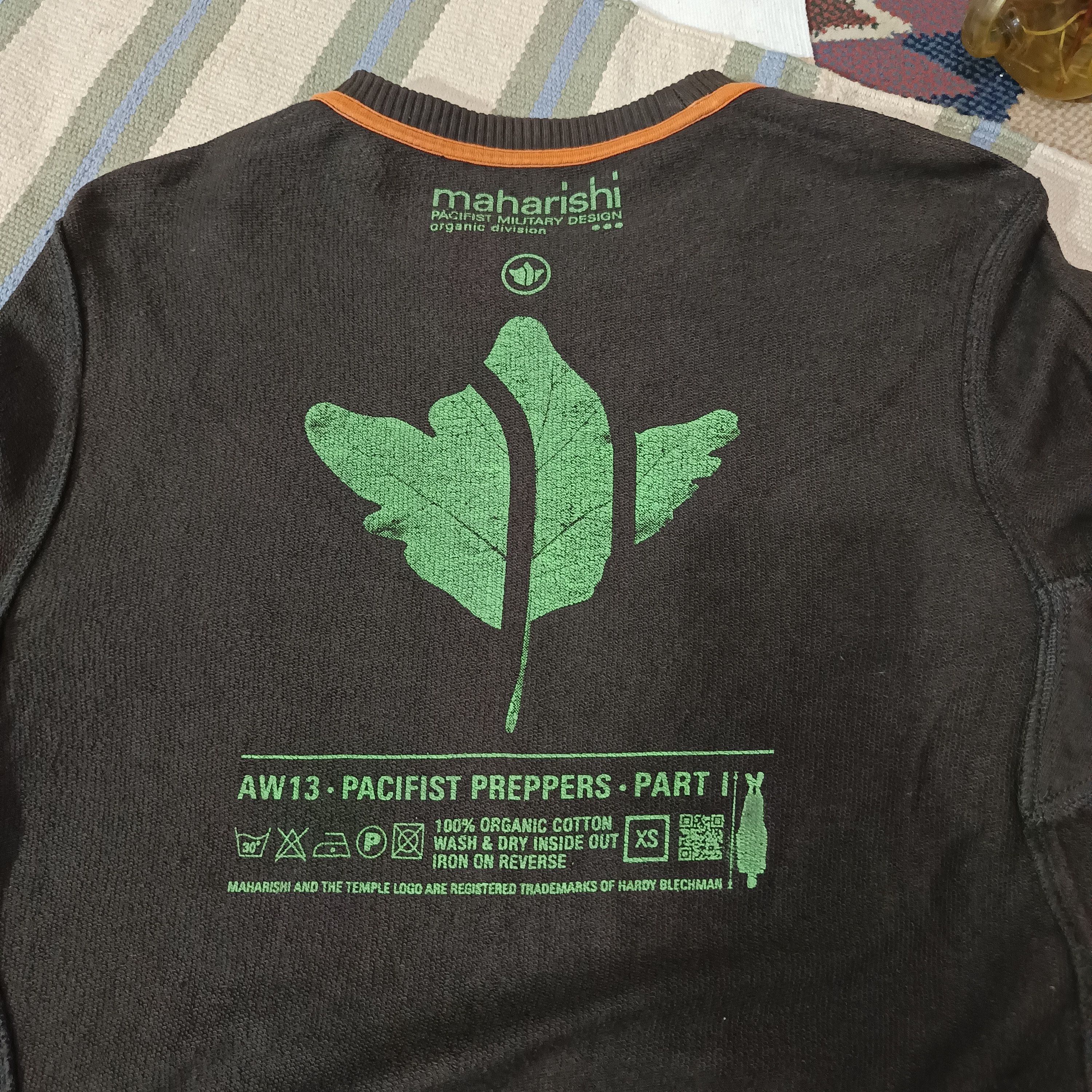 Maharishi MAHARISHI TEMPLE LOGO SWEATSHIRT Size US XS / EU 42 / 0 - 2 Thumbnail