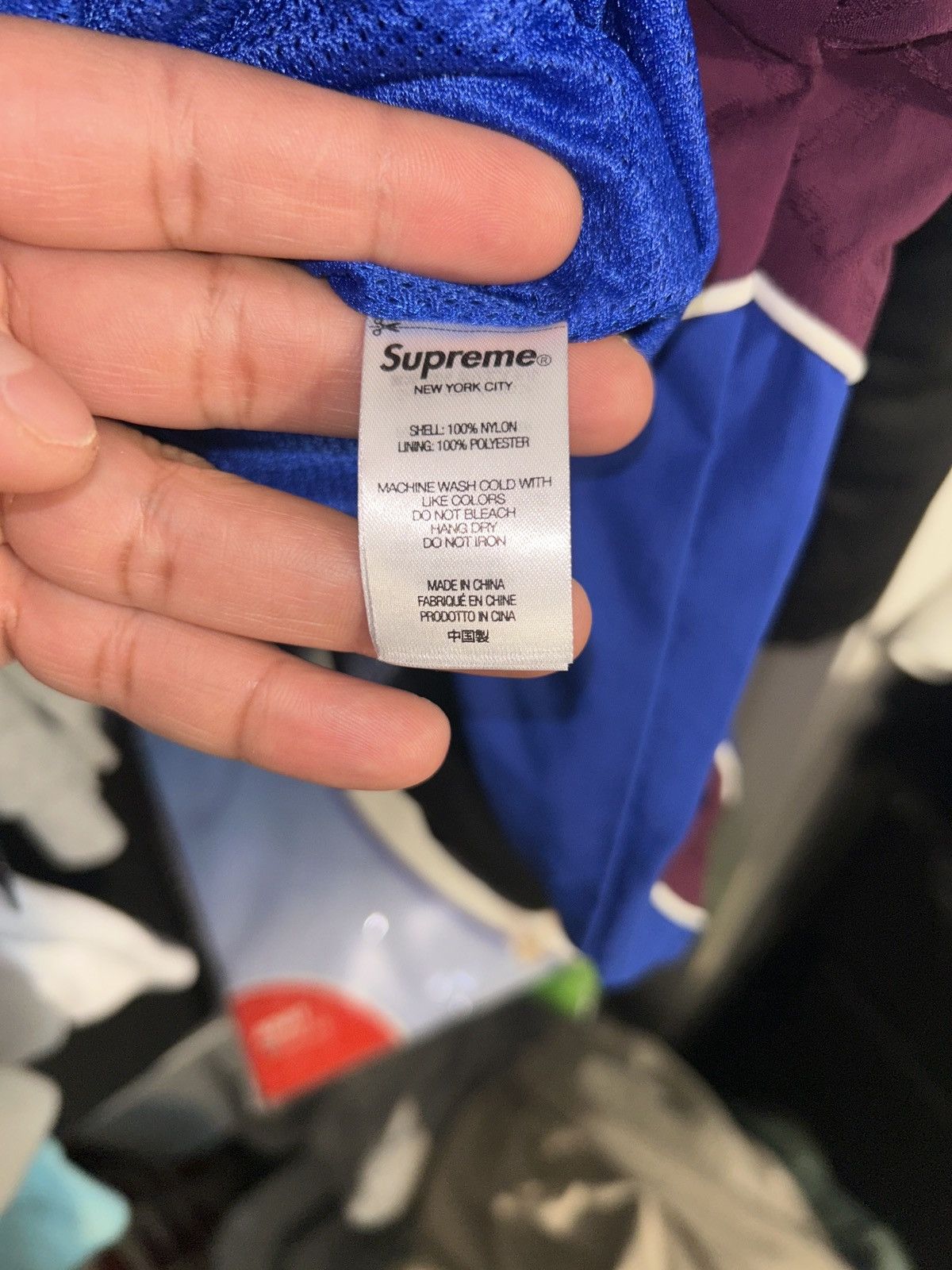 Supreme Supreme Jacquard Panel Track Jacket Size US XL / EU 56 / 4 - 7 Thumbnail
