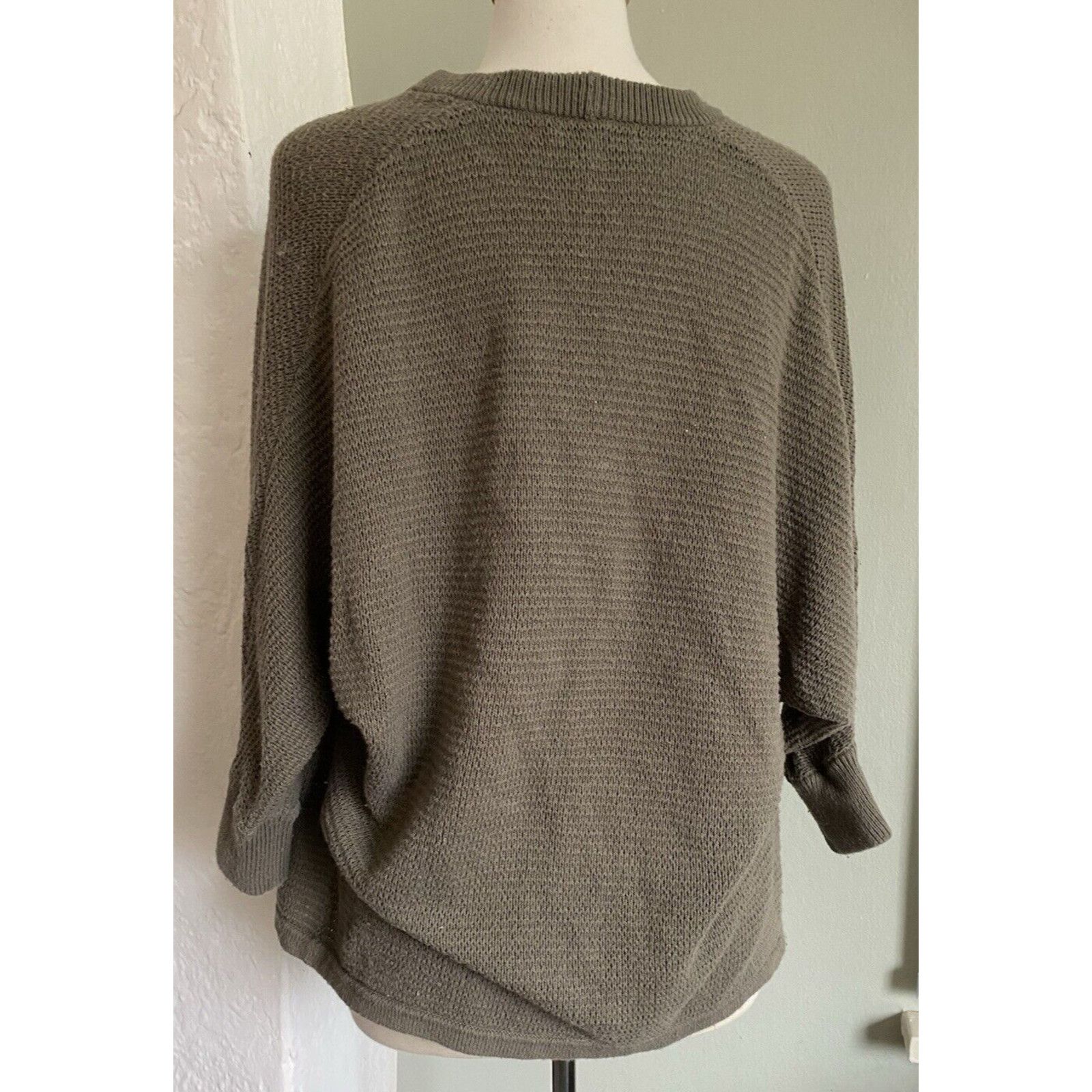 Madewell Madewell Seabank Green Open Front Knit Cardigan Sweater XS Size XS / US 0-2 / IT 36-38 - 2 Thumbnail