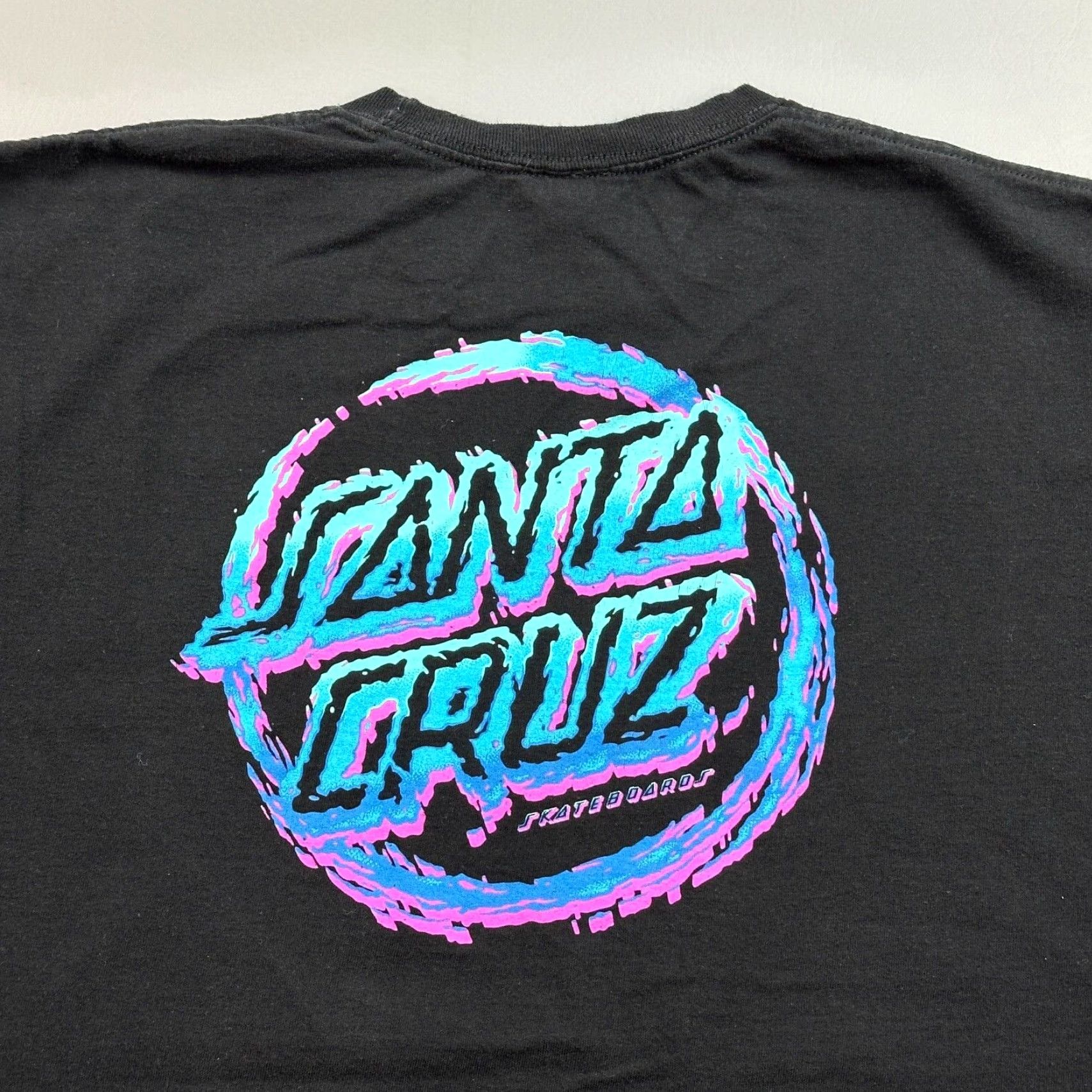 Vintage Santa Cruz Skateboards Shirt Mens Large Black Throwdown Dot Logo Skate Punk Size US L / EU 52-54 / 3 - 7 Thumbnail