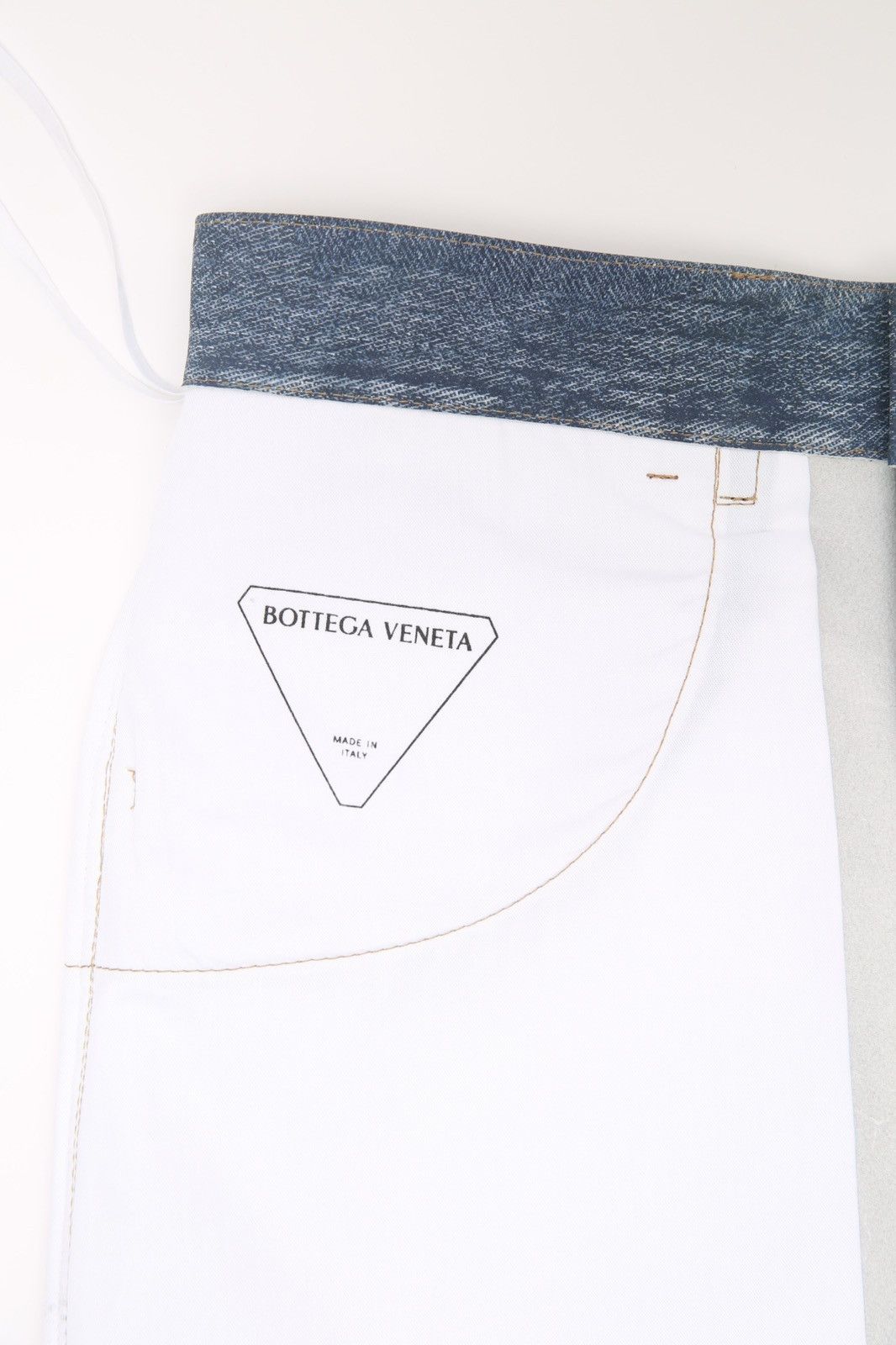 Bottega Veneta Bottega Veneta Denim-Coated Leather Pants Size US 34 / EU 50 - 8 Thumbnail