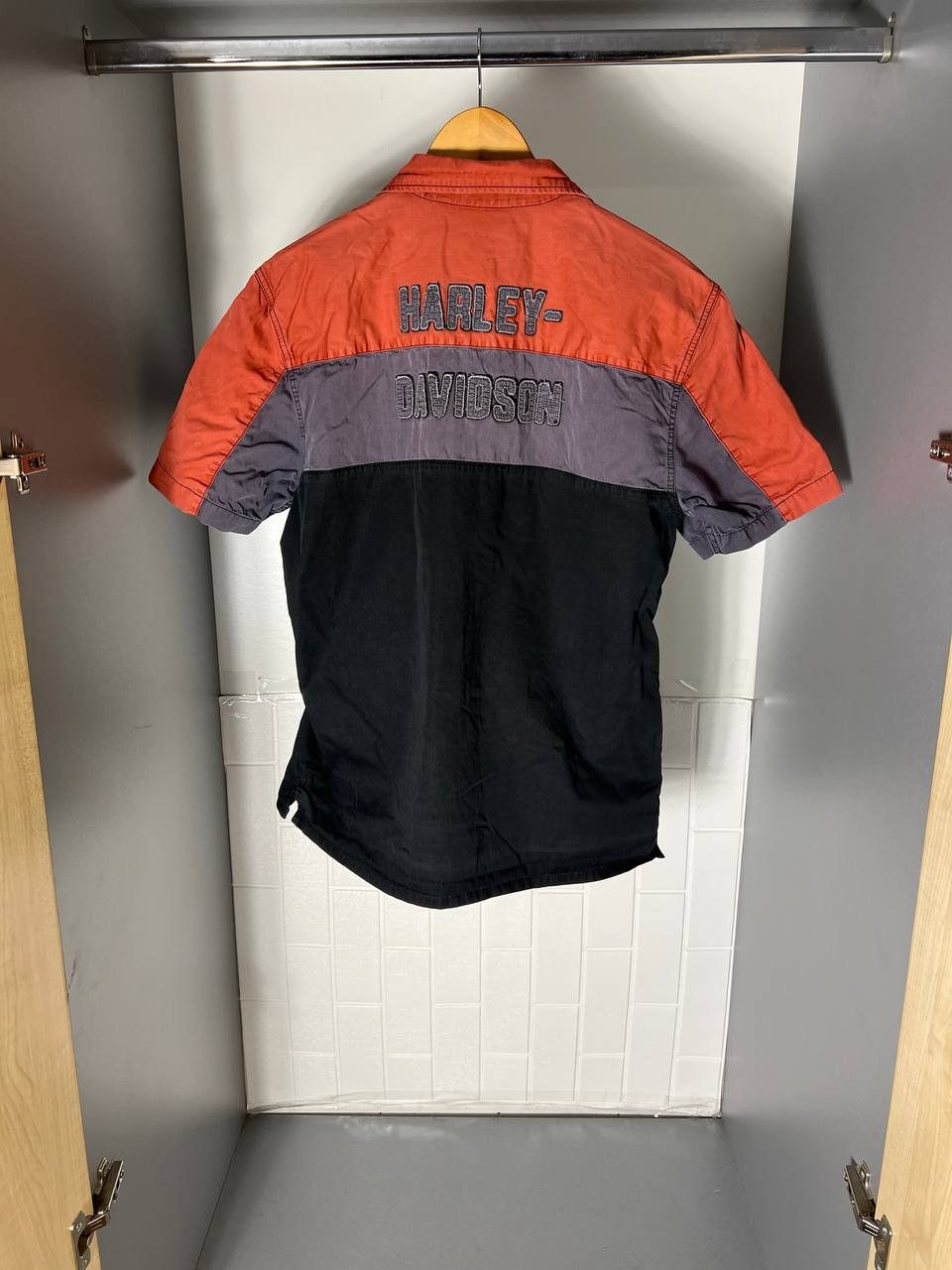 Harley Davidson VINTAGE HARLEY DAVIDSON MOTORCYCLE RETRO SHIRTS Y2K 90s Size US M / EU 48-50 / 2 - 1 Thumbnail