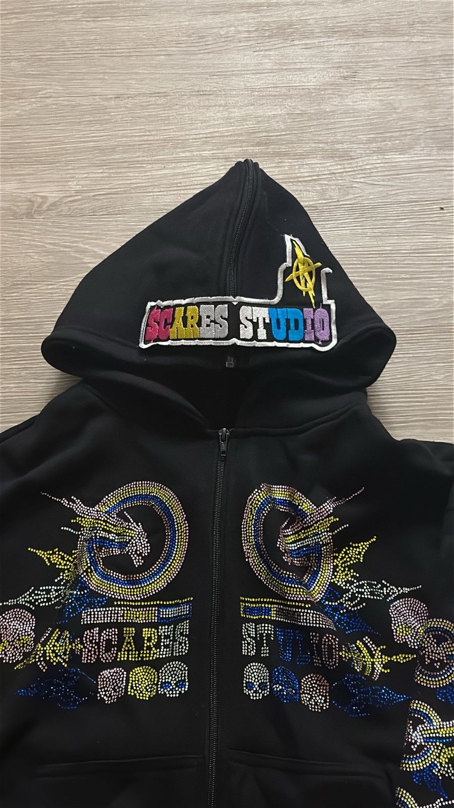 Other Scares Studio Rhinestone Hoodie Size US S / EU 44-46 / 1 - 4 Thumbnail