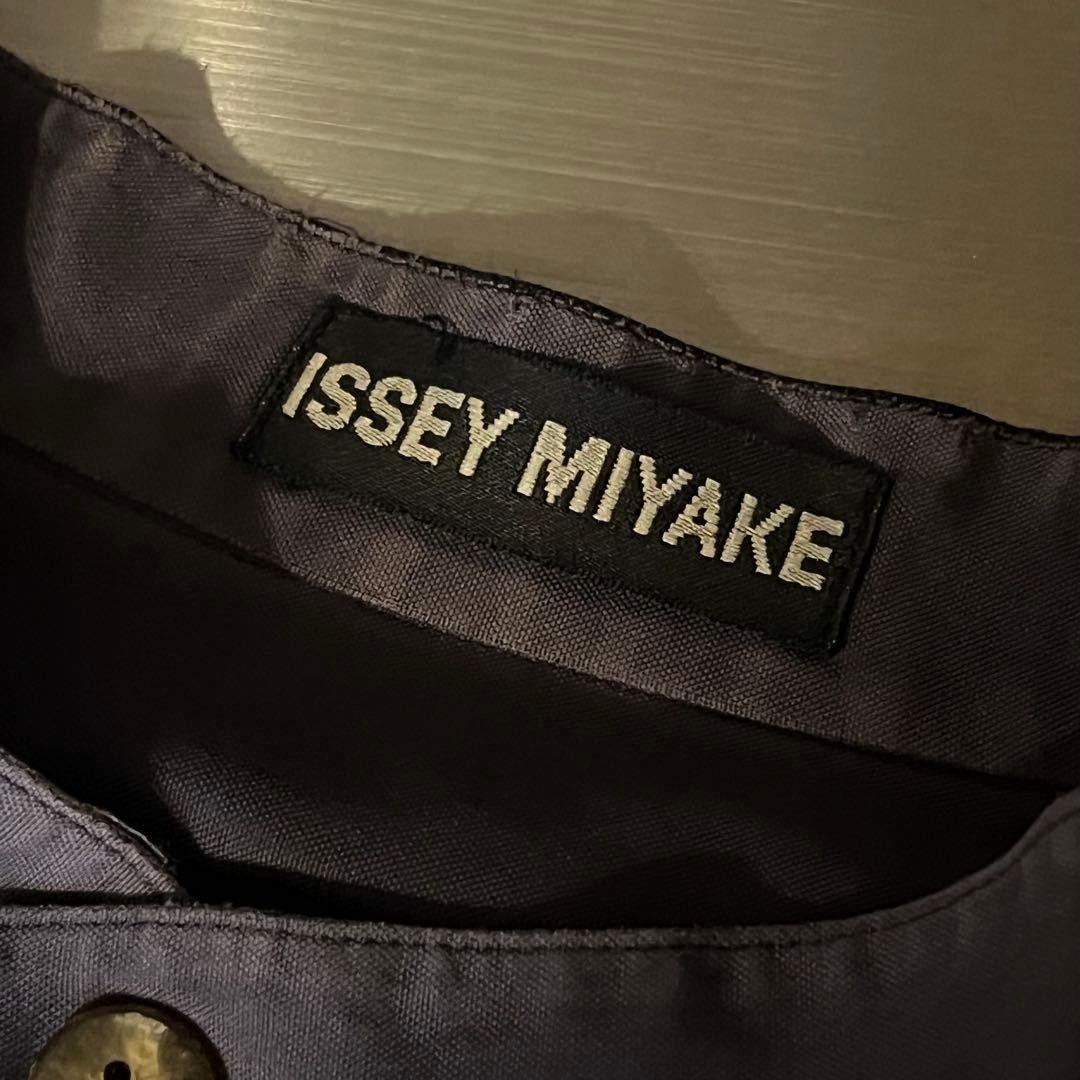 Issey Miyake 1991AW Issey Miyake Band Collar Shirt Size US L / EU 52-54 / 3 - 9 Thumbnail