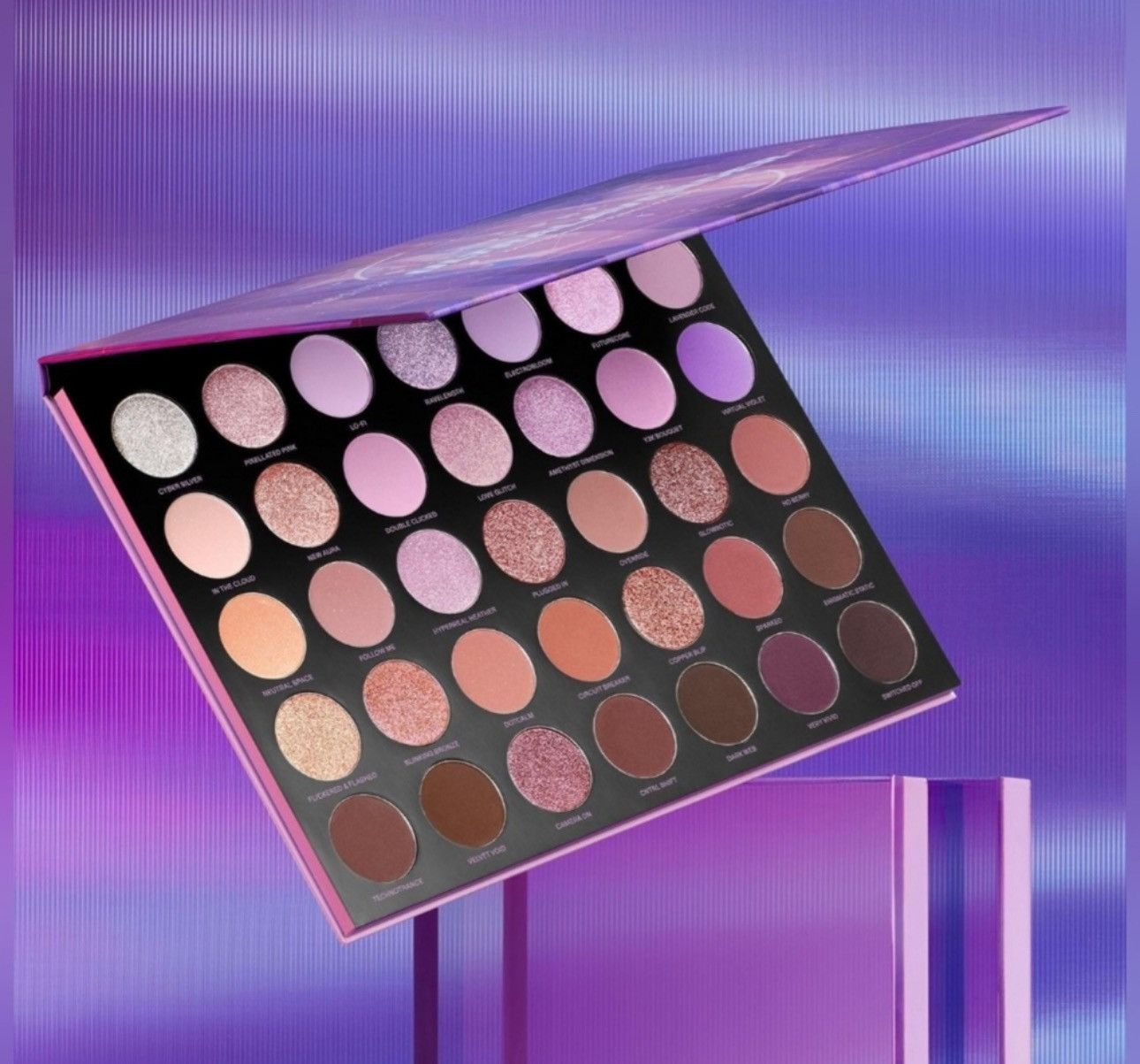 Designer Brand New Morphe 35L Ultralavender Eyeshadow Palette Size ONE SIZE - 4 Thumbnail