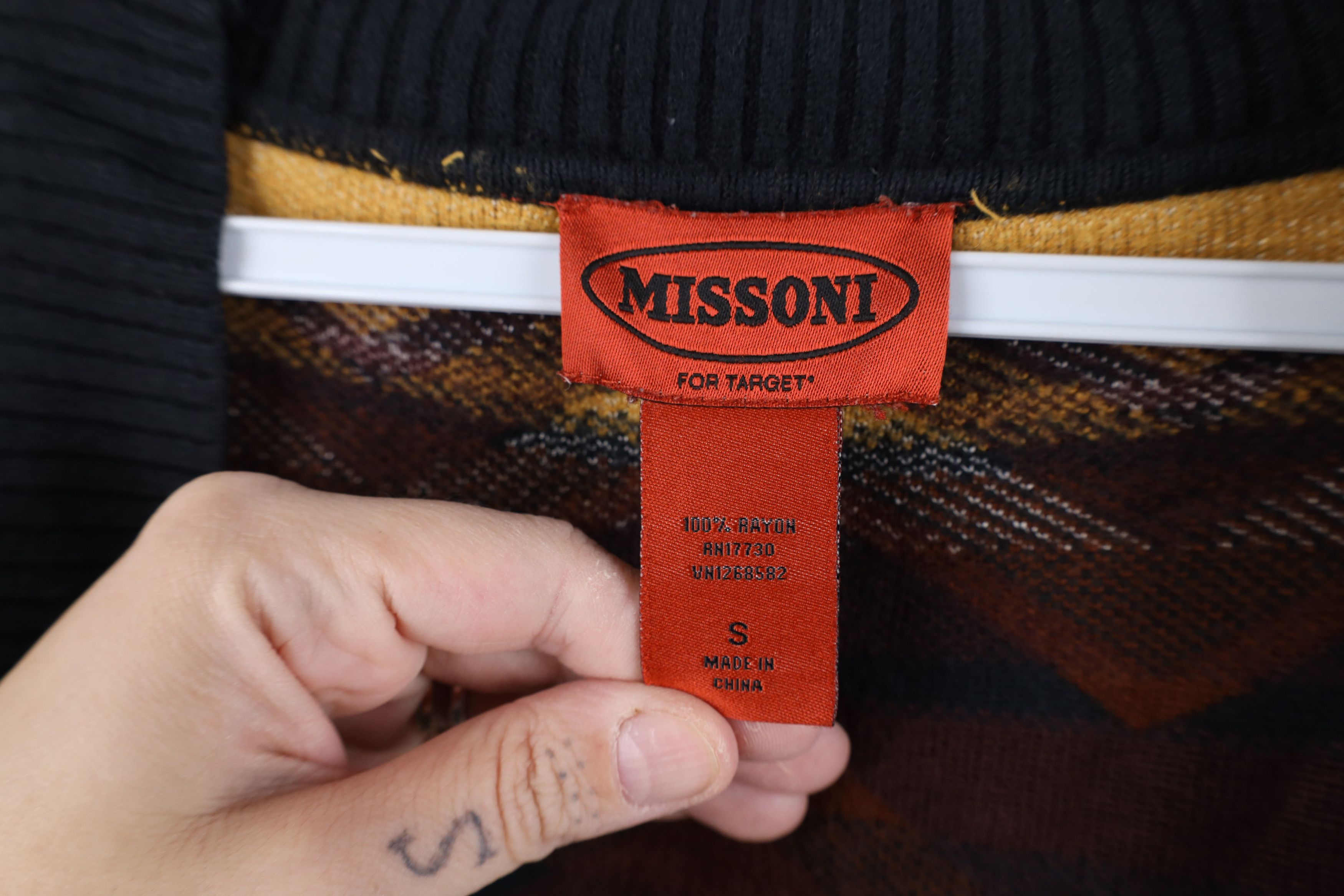 Missoni Missoni For Target Zig Zag Knit Open Front Cardigan Sweater Size S / US 4 / IT 40 - 8 Thumbnail