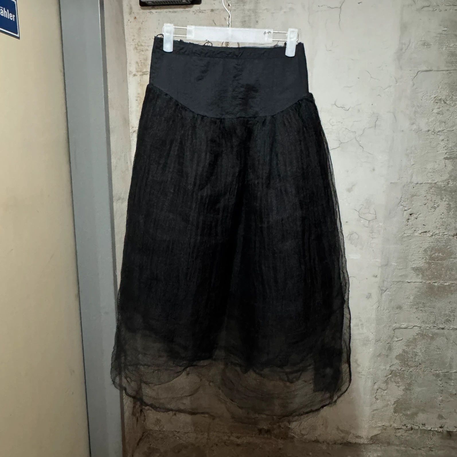 Marc Le Bihan Marc le bihan tulle silk midi skirt Size 25" / US 0 / IT 36 - 1 Thumbnail