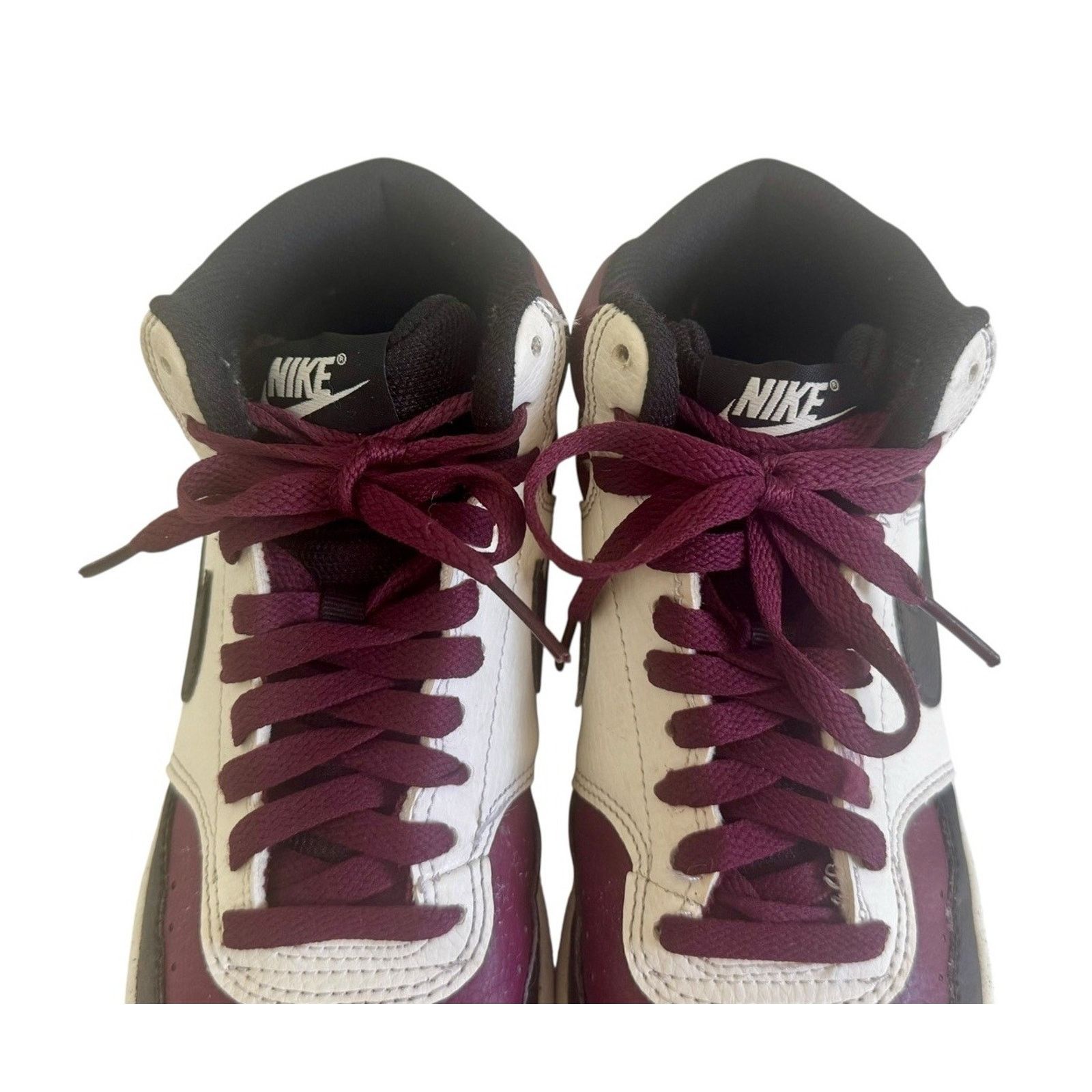 Nike NIKE Court Vision LO NN Shoes Black/Maroon Men 8 Women 9.5 Size US 8 / EU 41 - 8 Thumbnail