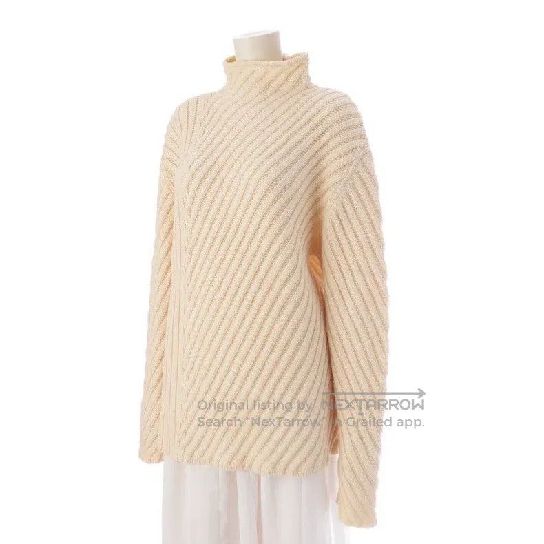 Hermes Hermes Wool High-Neck Knit Sweater Size L / US 10 / IT 46 - 2 Thumbnail