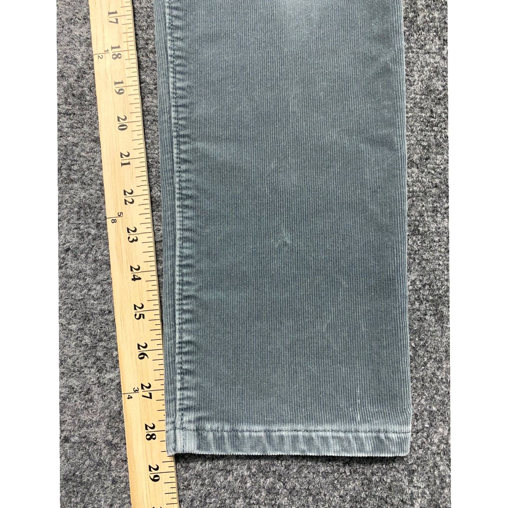 Ann Taylor Ann Taylor Loft Corduroy Pants Women's Regular Size 27 Grey Skinny Relaxed Workwear Casual Pants Size 27" / US 4 / IT 40 - 7 Thumbnail