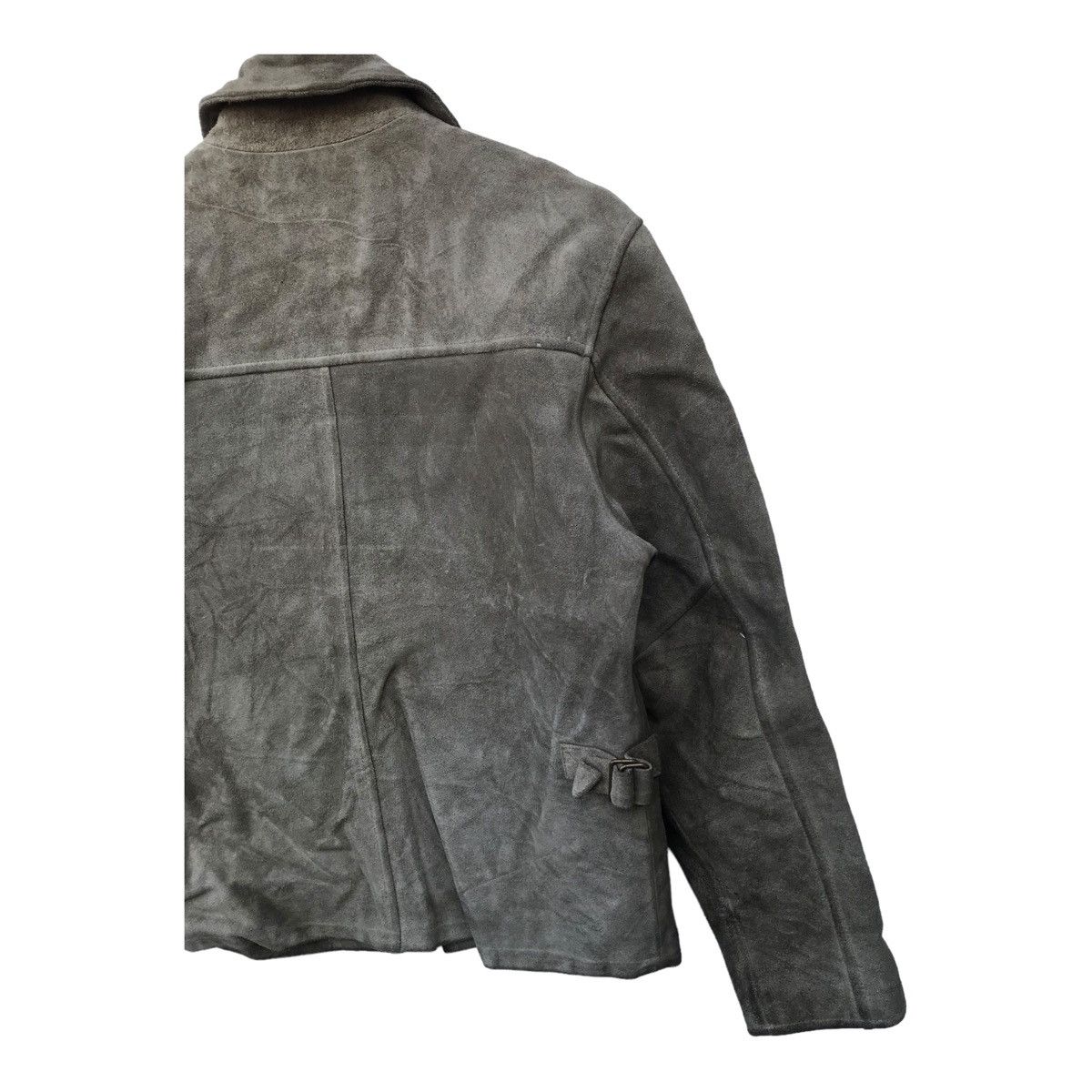 SHIPS Vintage Ships Japan Cowhide Suede Leather Jacket Size US S / EU 44-46 / 1 - 10 Thumbnail