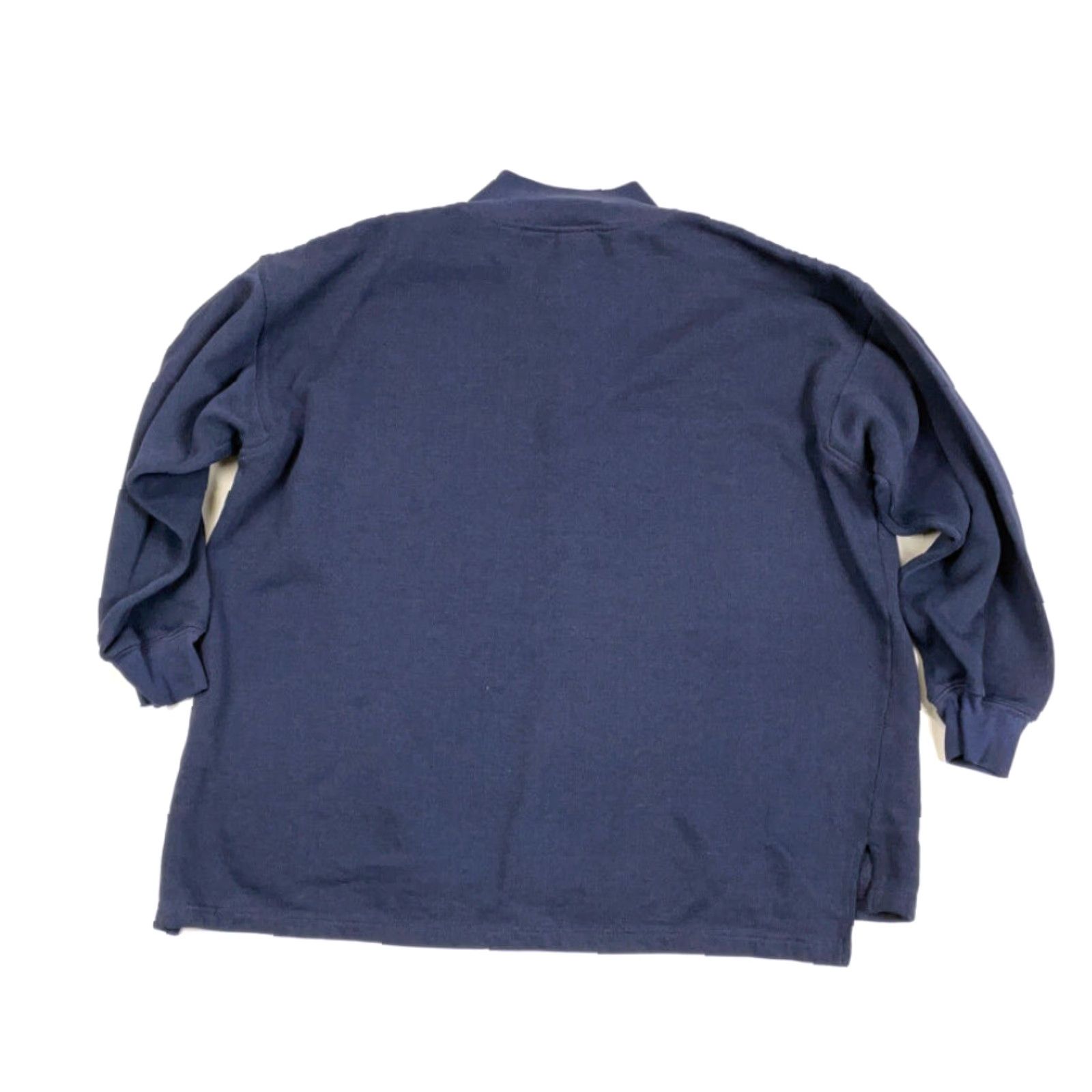 Vintage VINTAGE Pro Spirit Sweatshirt Shirt Boxy Fit 1/4 Zip Pullover Long Sleeve Blue 90s Skateboarding Mens XL Size US XL / EU 56 / 4 - 2 Thumbnail