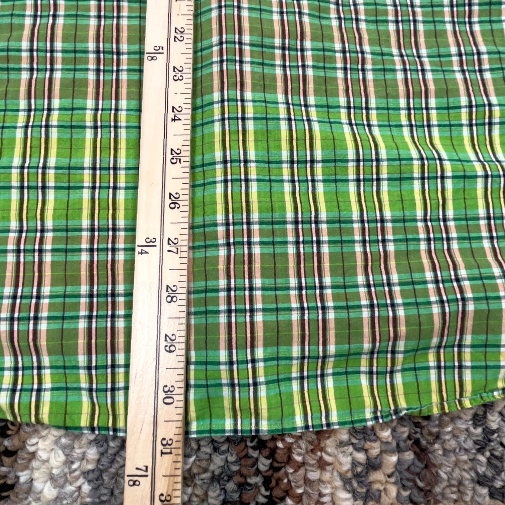 Ralph Lauren VINTAGE Ralph Lauren Shirt Men Large Green Plaid Button-Front Casual Modern Polo Tartan Size US M / EU 48-50 / 2 - 7 Thumbnail