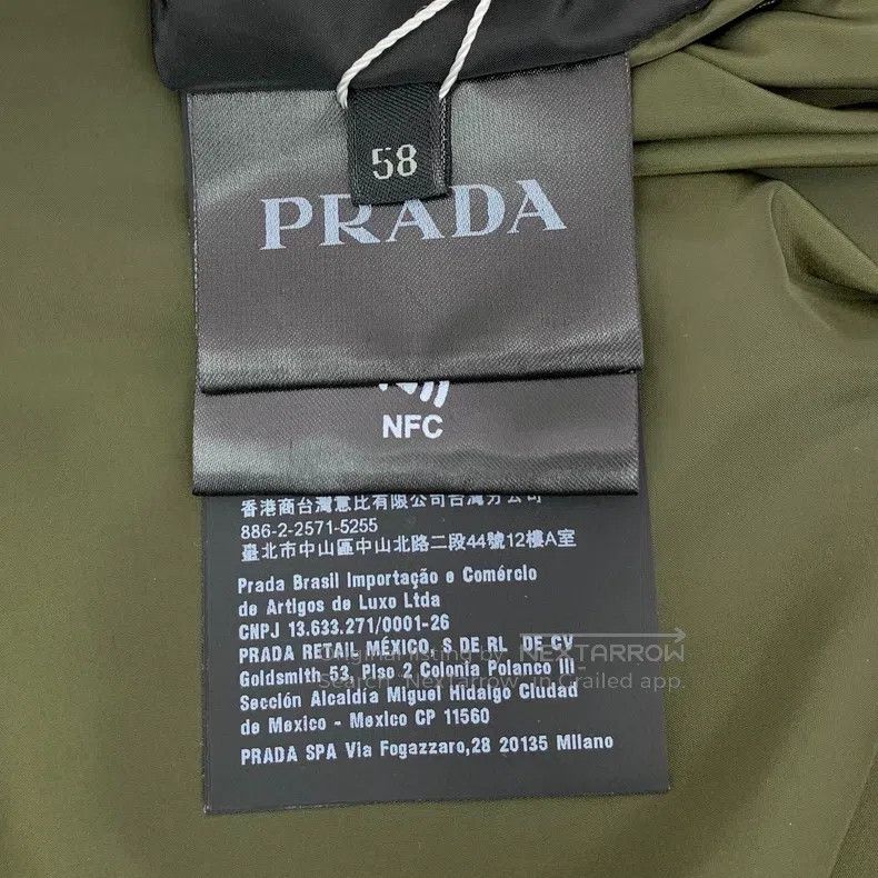 Prada Prada 24 styles of colour-blocked logo triangle double-sid Size US XXL / EU 58 / 5 - 6 Thumbnail