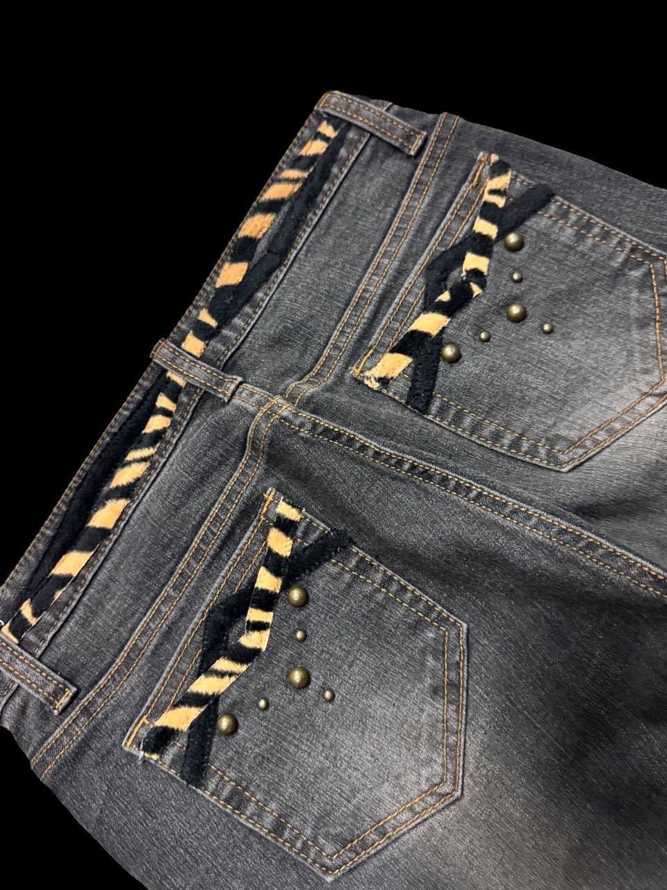 Japanese Brand FLARED 90s Japanese Mudwash Sick Bootcut Denim Jeans Size US 27 - 15 Thumbnail