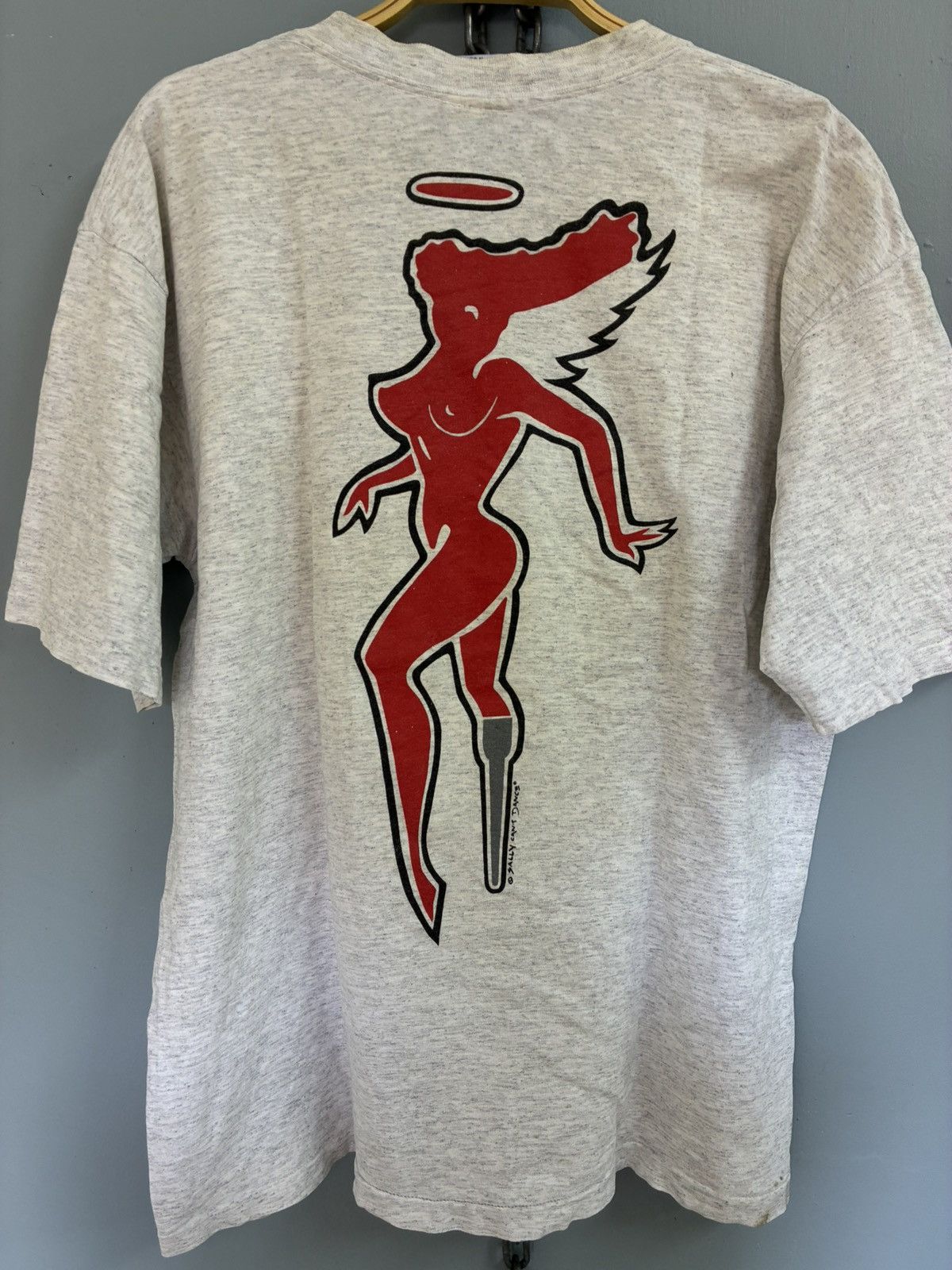 Vintage Vintage 90s Sally Can’t Dance SCD surf brand t shirt Size US L / EU 52-54 / 3 - 4 Thumbnail