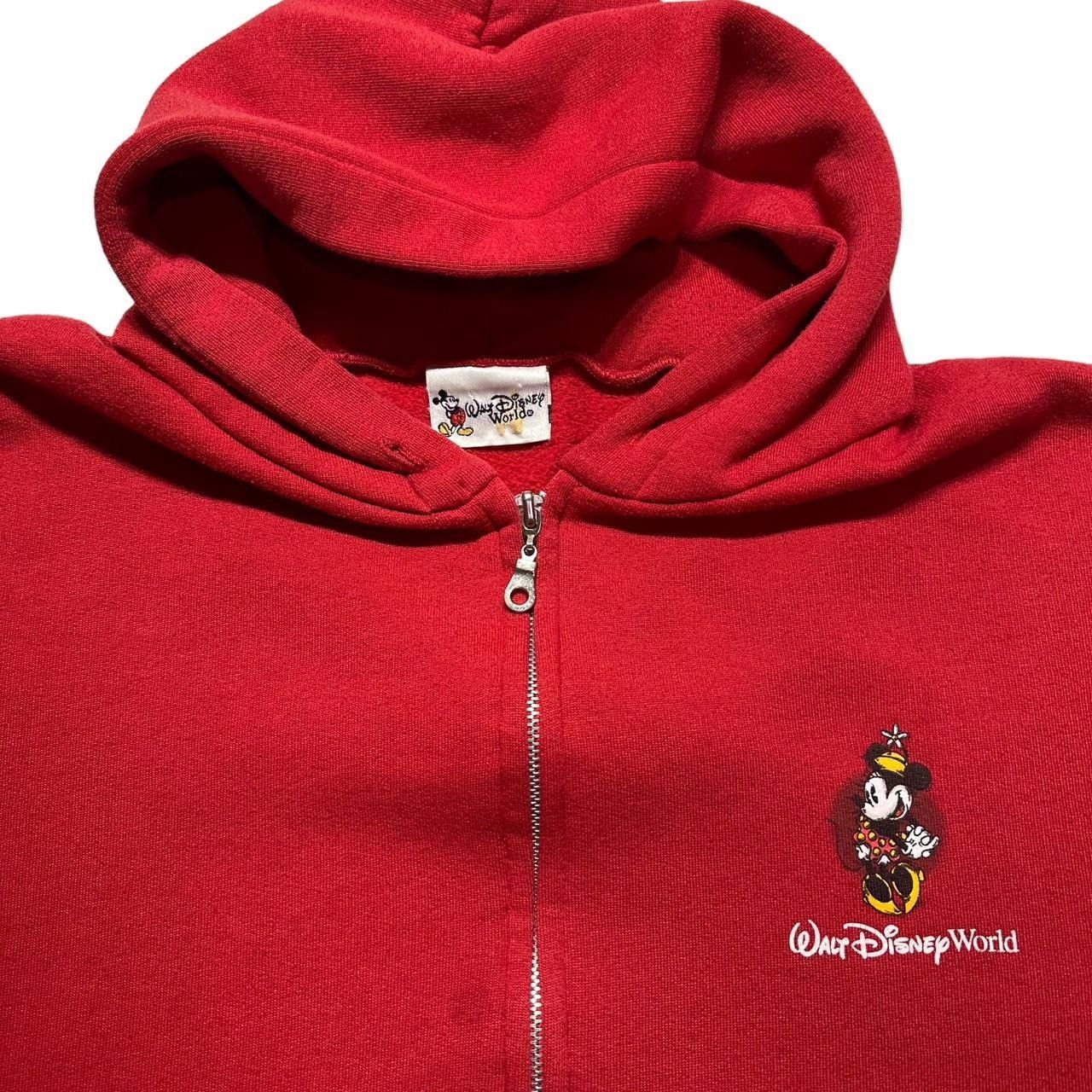 Disney × Vintage Y2K Minnie Disneyland Zip-Up Hoodie Size US L / EU 52-54 / 3 - 3 Thumbnail