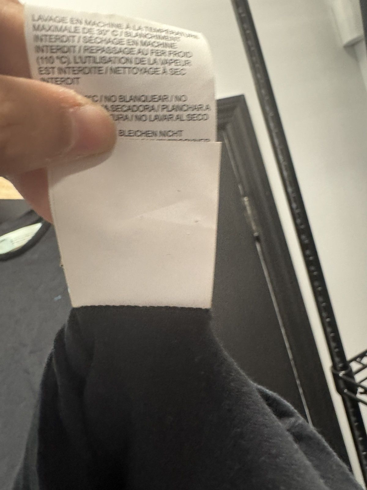 Off-White OFF-WHITE Diagonal Gradient L/S Tee Black Size US M / EU 48-50 / 2 - 10 Thumbnail