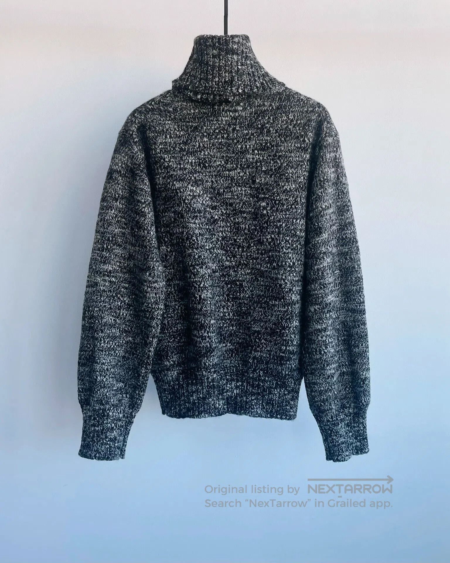 Other Yohji Yamamoto Knit Sweater with detachable collar. Size L / US 10 / IT 46 - 6 Thumbnail