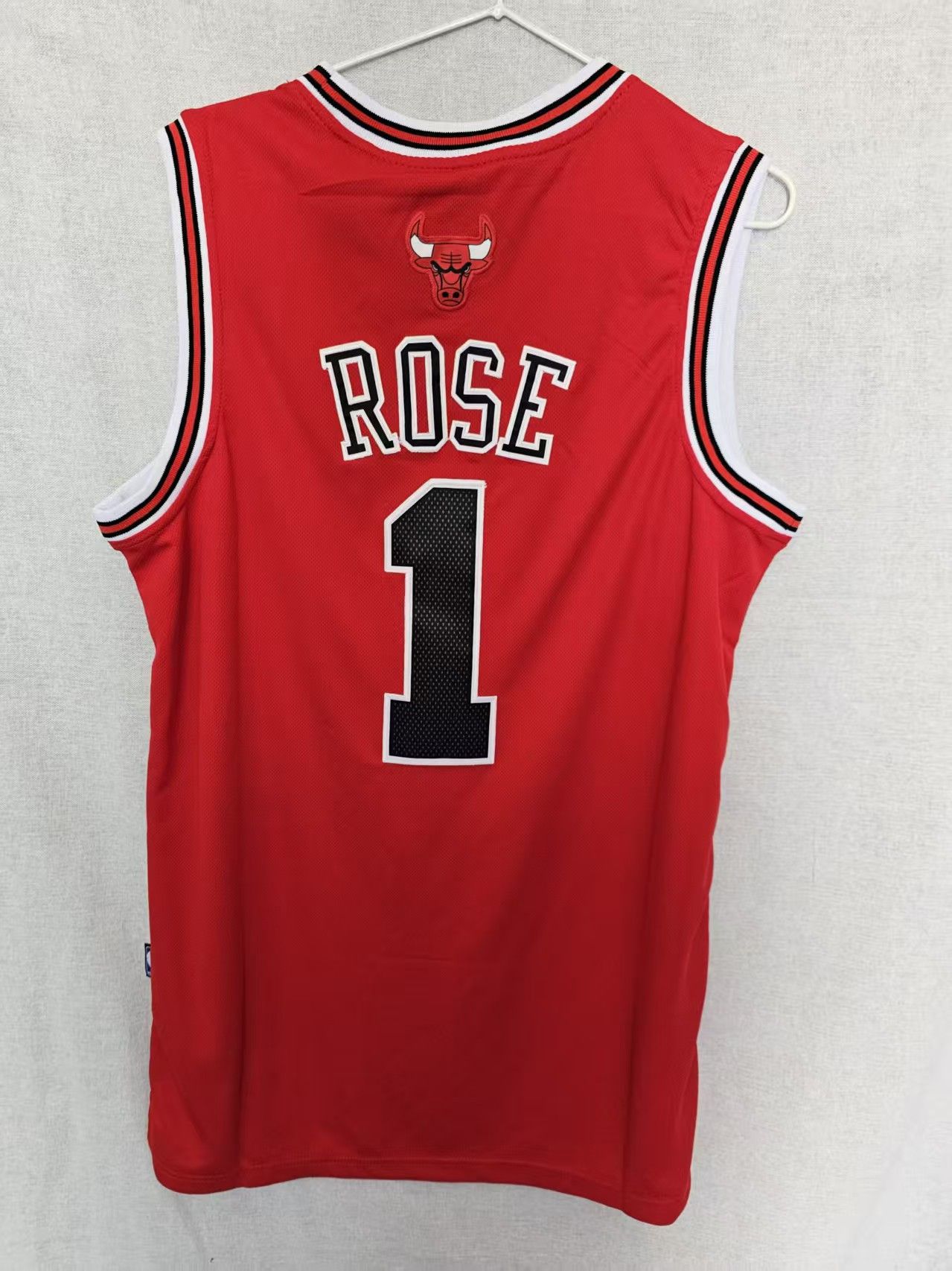 NBA Chicago Bulls #1 Derrick Rose Jersey Red Size US M / EU 48-50 / 2 - 2 Thumbnail