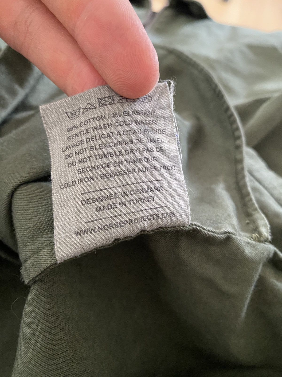 Norse Projects Norse Projects Jens Garment Dyed Twill Shirt Overshirt Size US M / EU 48-50 / 2 - 9 Thumbnail