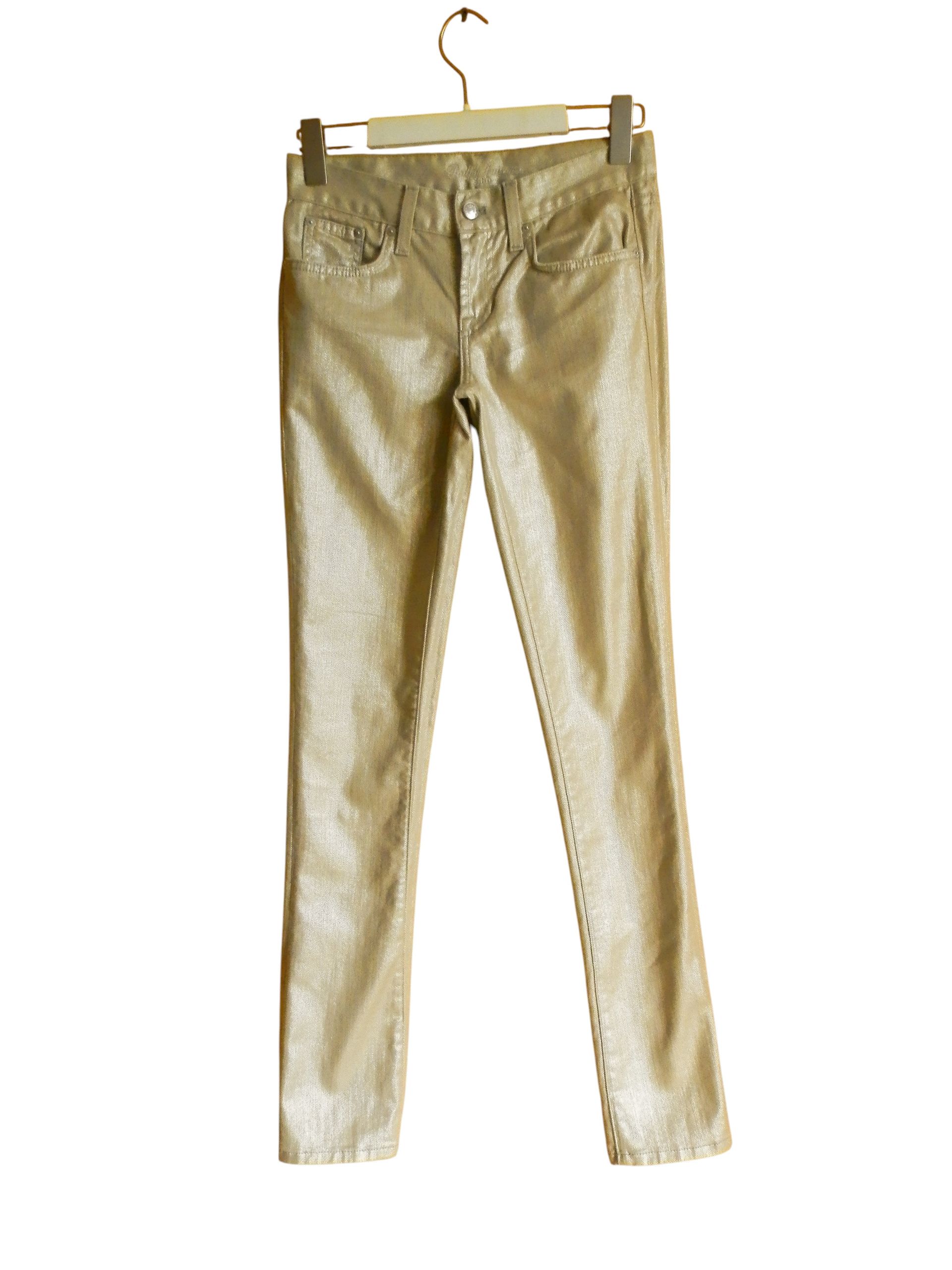Ralph Lauren Black Label Low rise bootcut flared coated jeans - Made in USA Size 26" / US 2 / IT 38 - 1 Thumbnail
