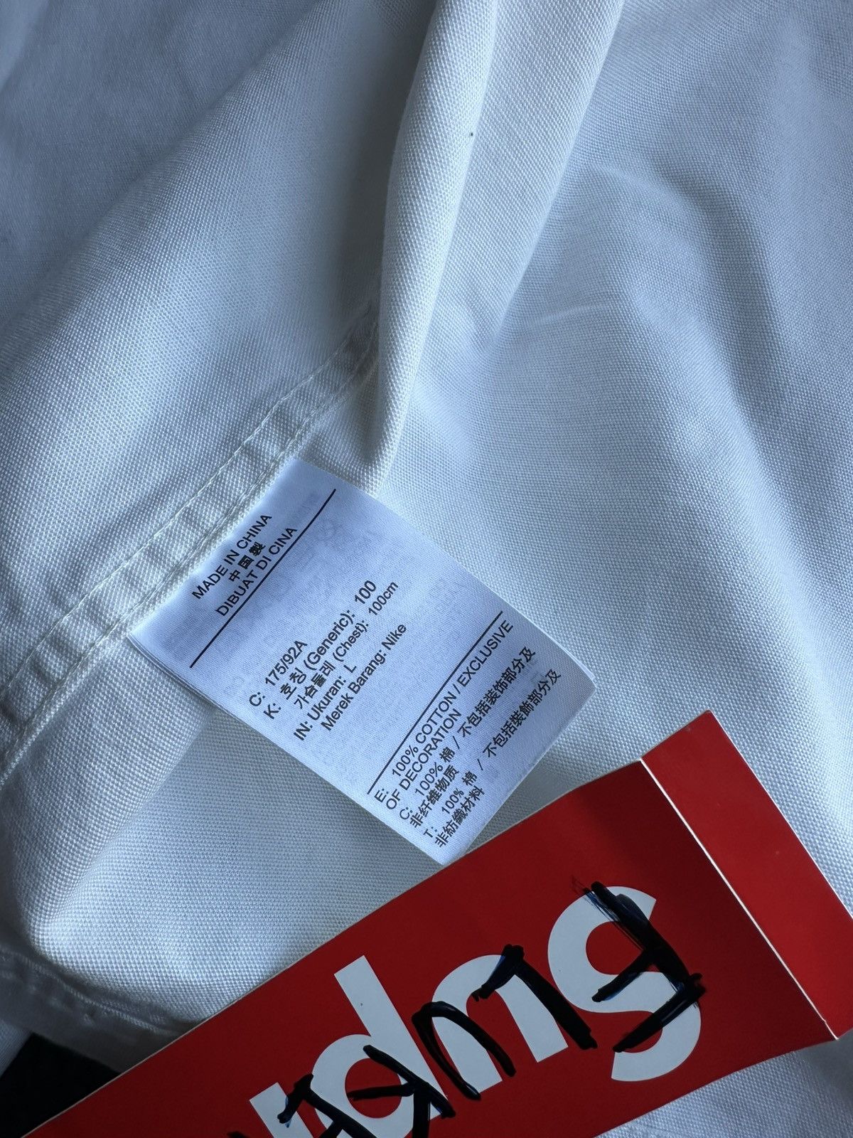 Nike Bundle: Nike Sportswear Air Over-Shirt Top & Cargo Pants Size US 33 - 10 Thumbnail