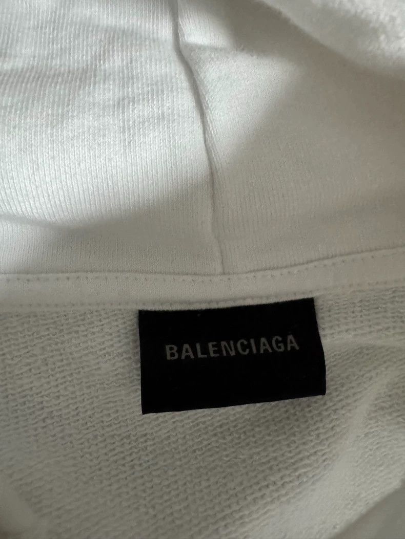 Balenciaga Balenciaga Painted Logo Hoodie OS Size-2505 Size US M / EU 48-50 / 2 - 3 Thumbnail