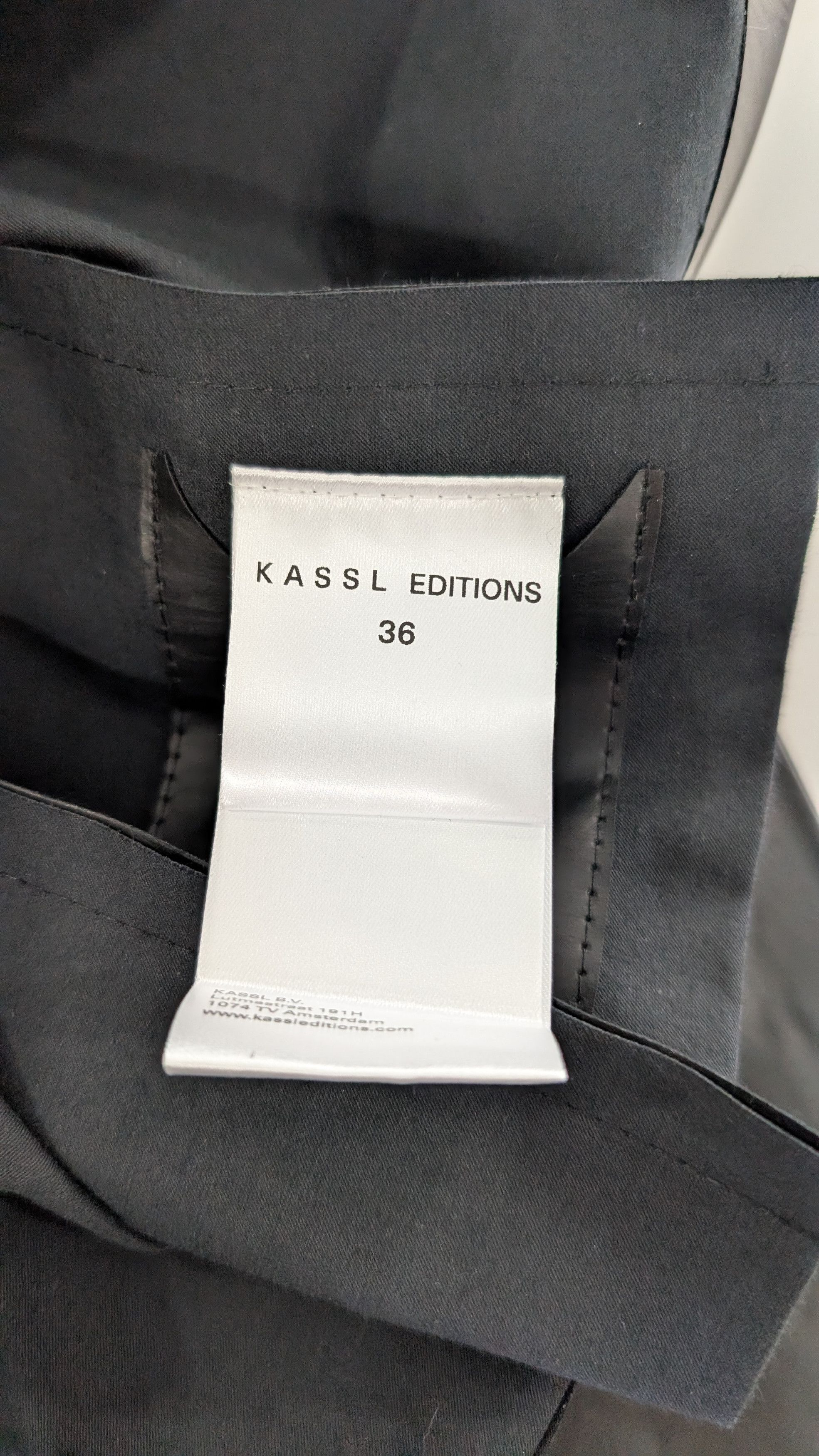 Kassl Editions KASSL EDITIONS Original Hip Oil Jacket Black Size 36 S Size US S / EU 44-46 / 1 - 7 Thumbnail