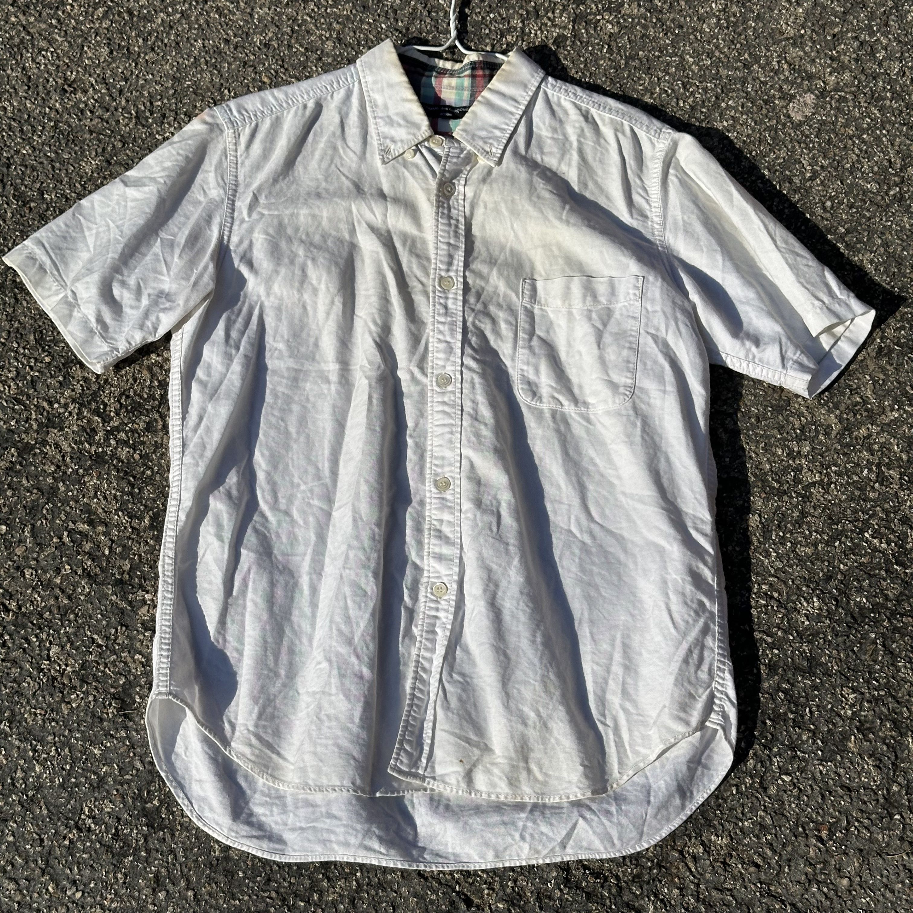 Comme des Garcons Short Sleeve Dress Shirt Size US M / EU 48-50 / 2 - 1 Thumbnail