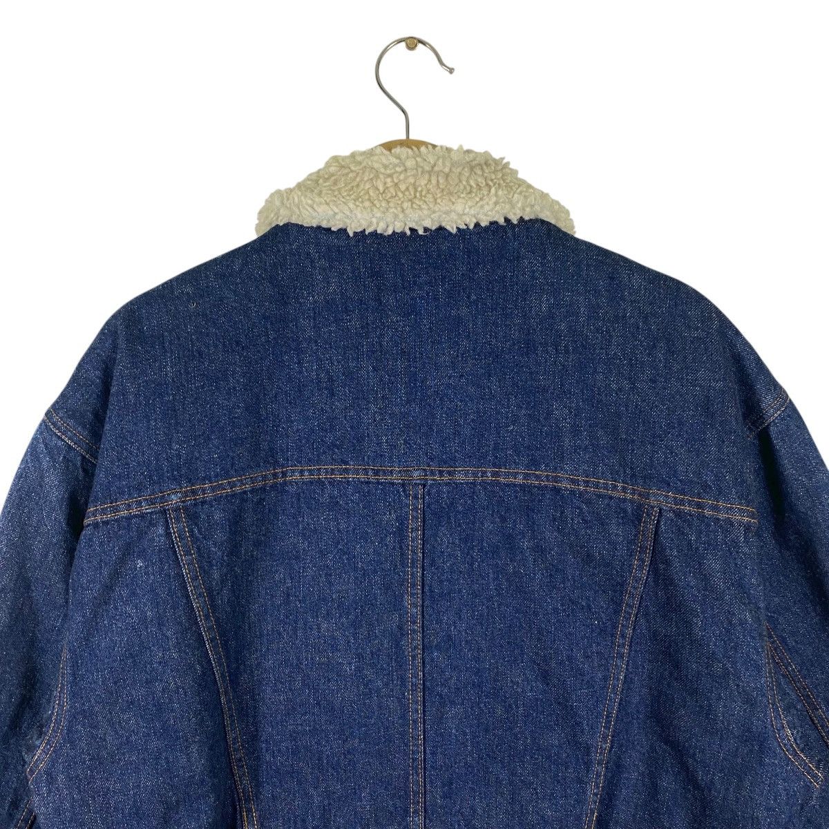 Big John Vintage Big John Aztec Sherpa Lined Denim Jean Jacket Size L Size US L / EU 52-54 / 3 - 13 Thumbnail